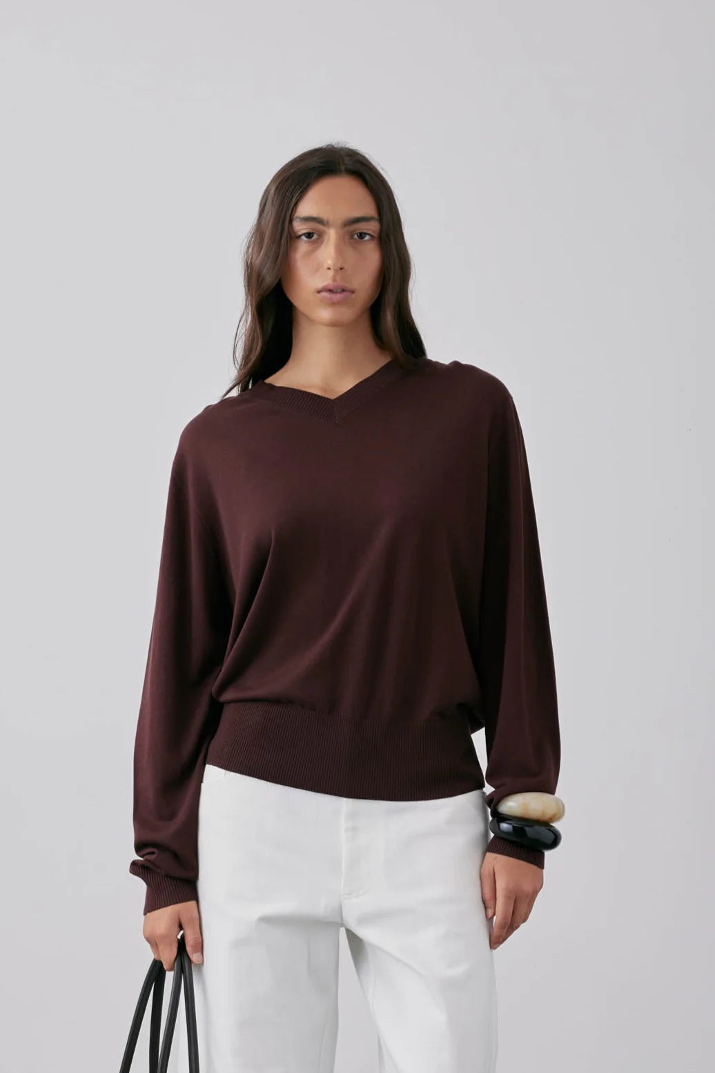 Gregory Alessandro Jumper - Black Cherry