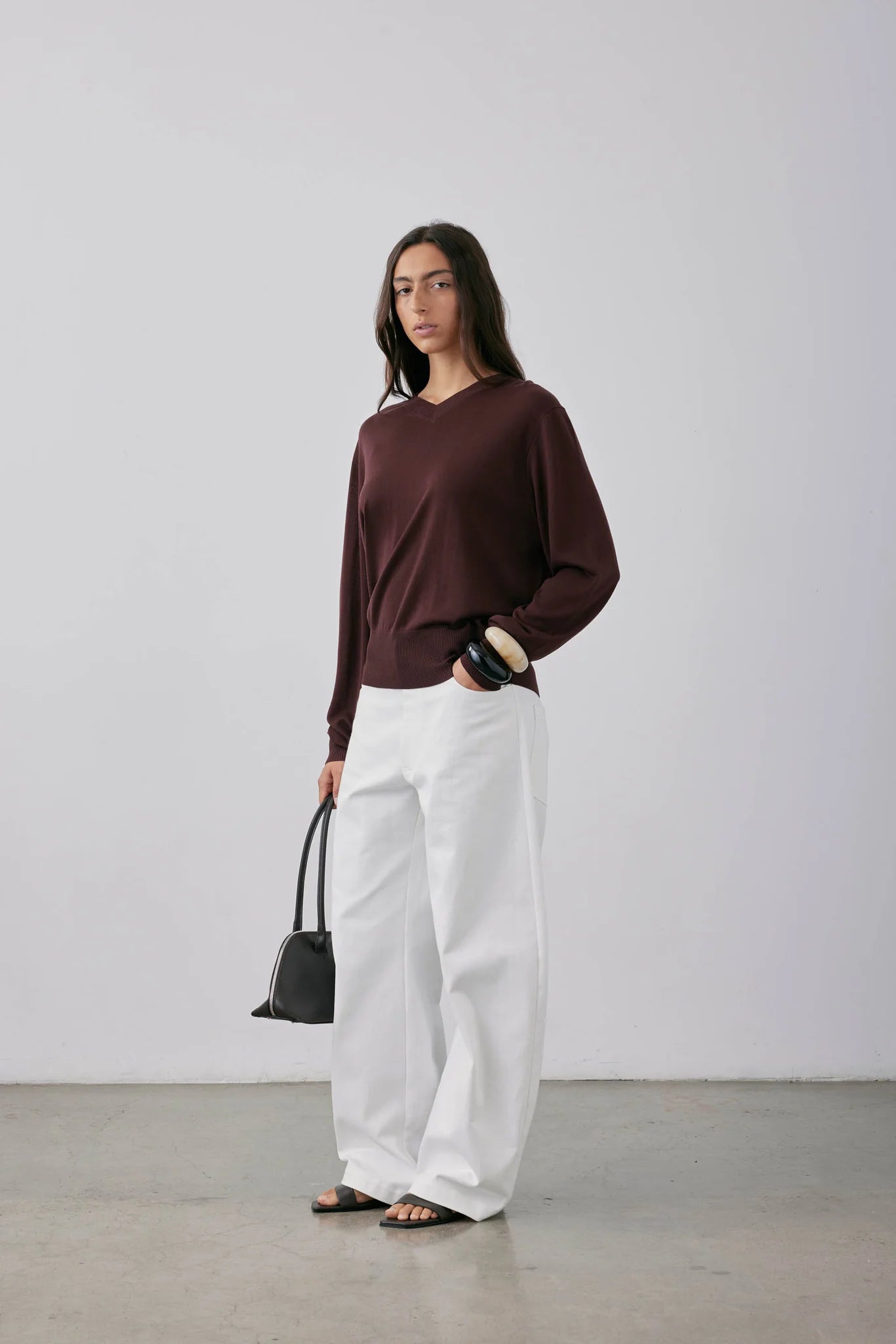 Gregory Alessandro Jumper - Black Cherry