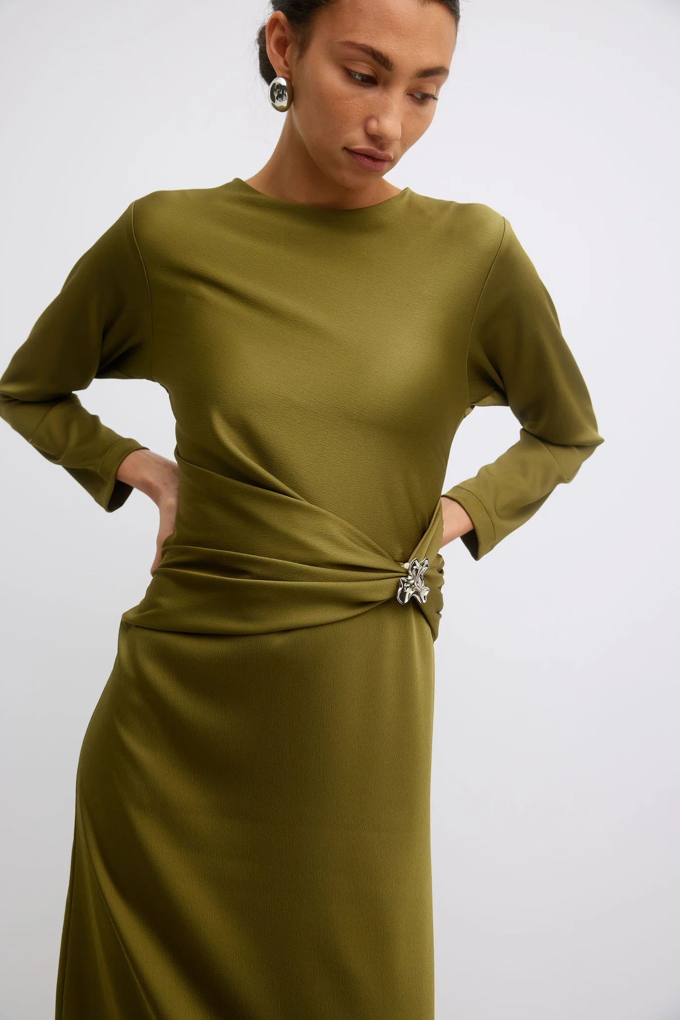 Gregory Bianca Dress - Olive