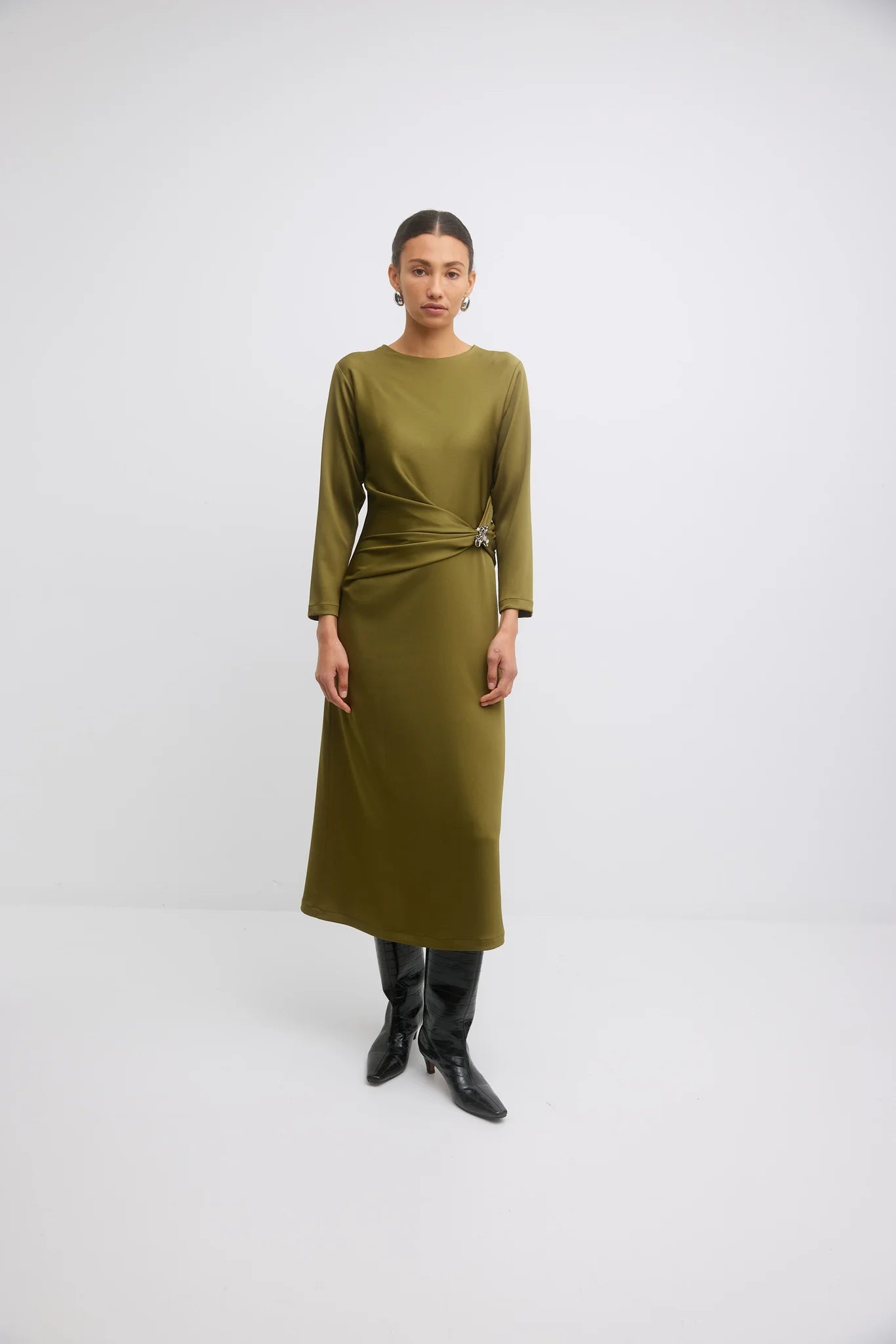 Gregory Bianca Dress - Olive
