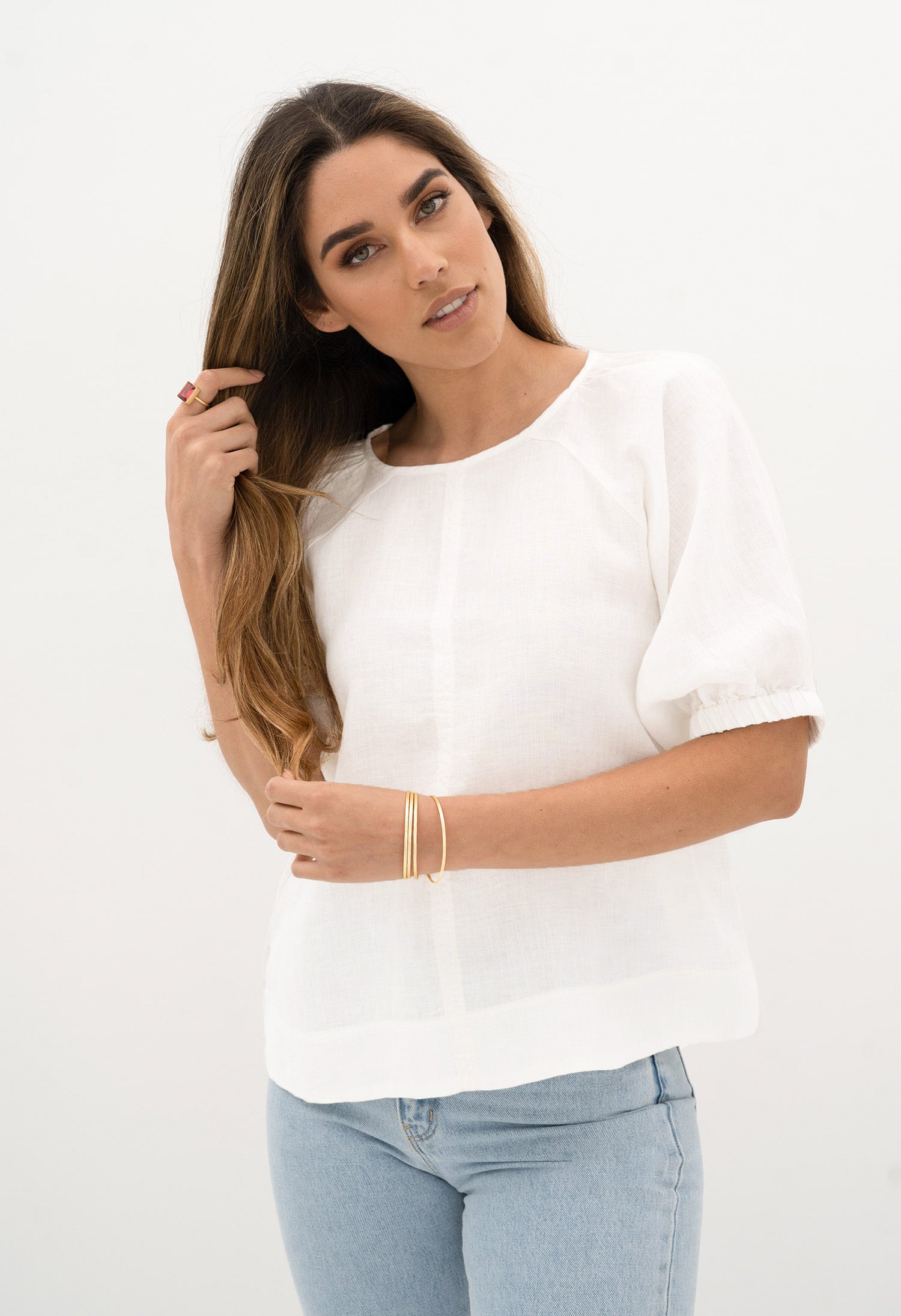 Humidity Lagoon Blouse - White