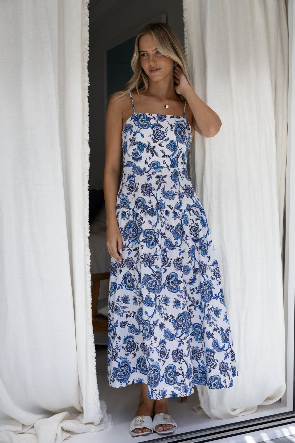 Celine Dress - Jardin Print