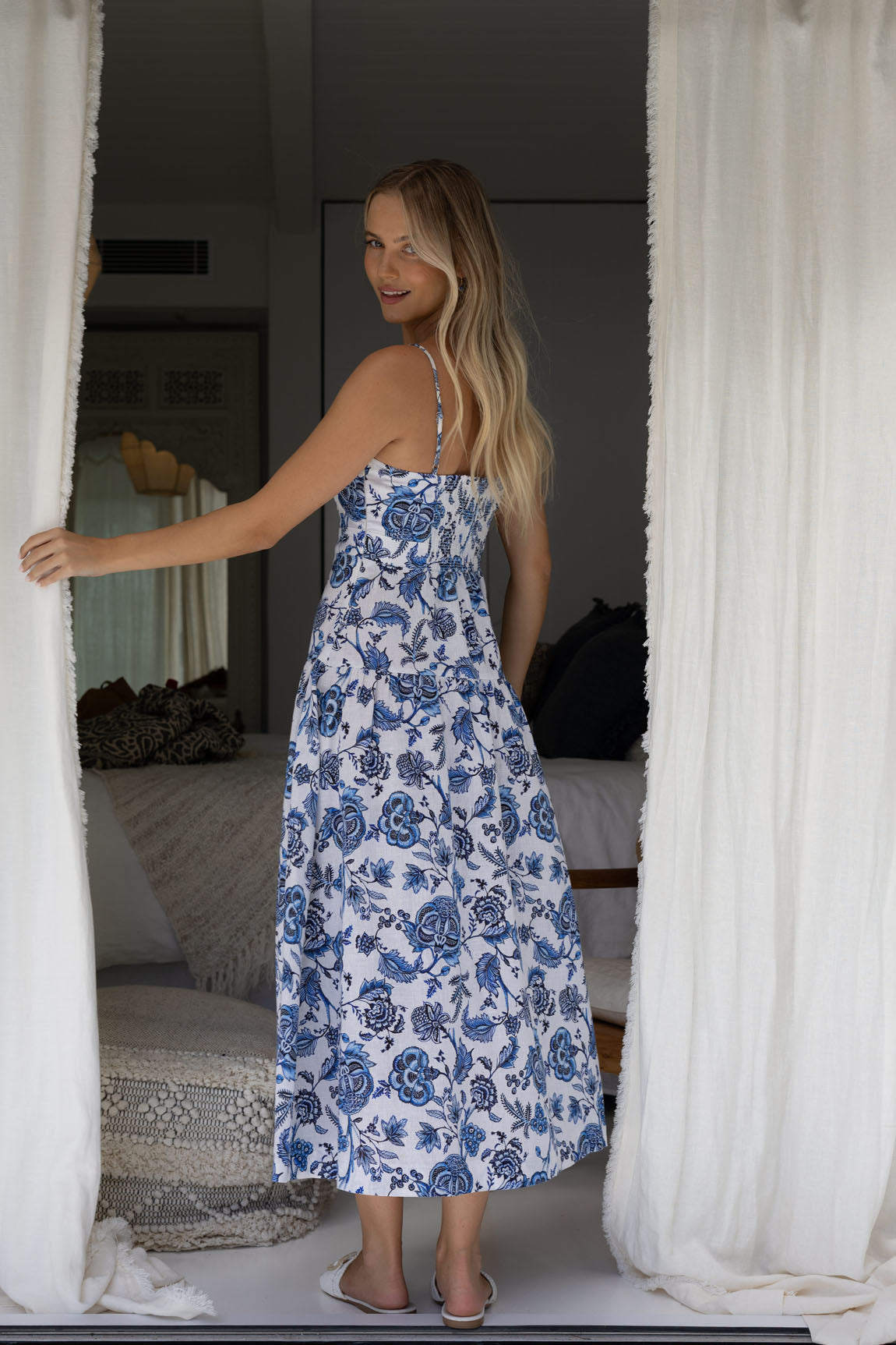 Celine Dress - Jardin Print