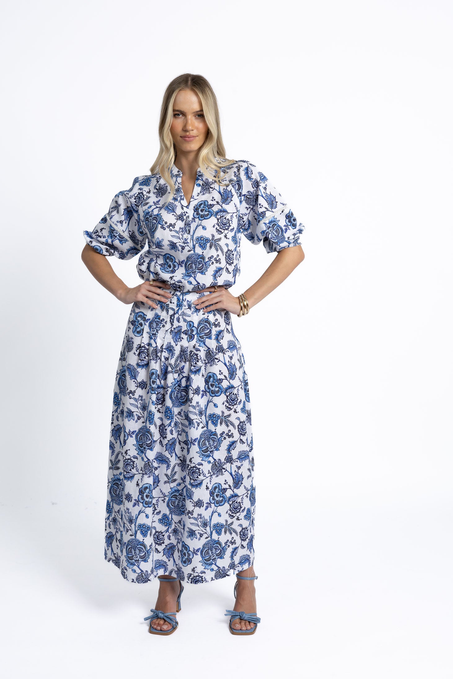 Le Jardin Skirt - Jardin Print