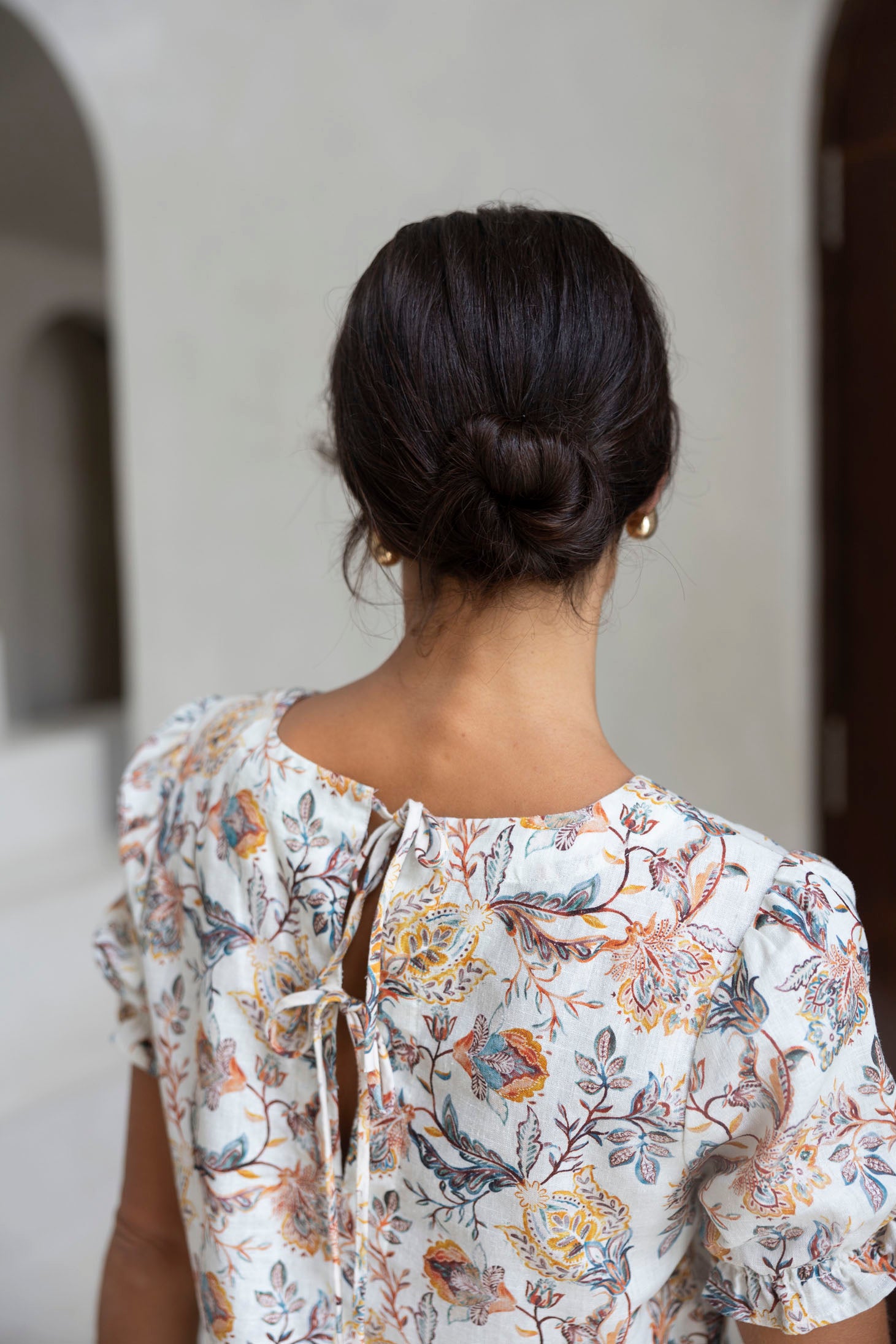 Humidity Sana Lilly Dress - Kaffir Print