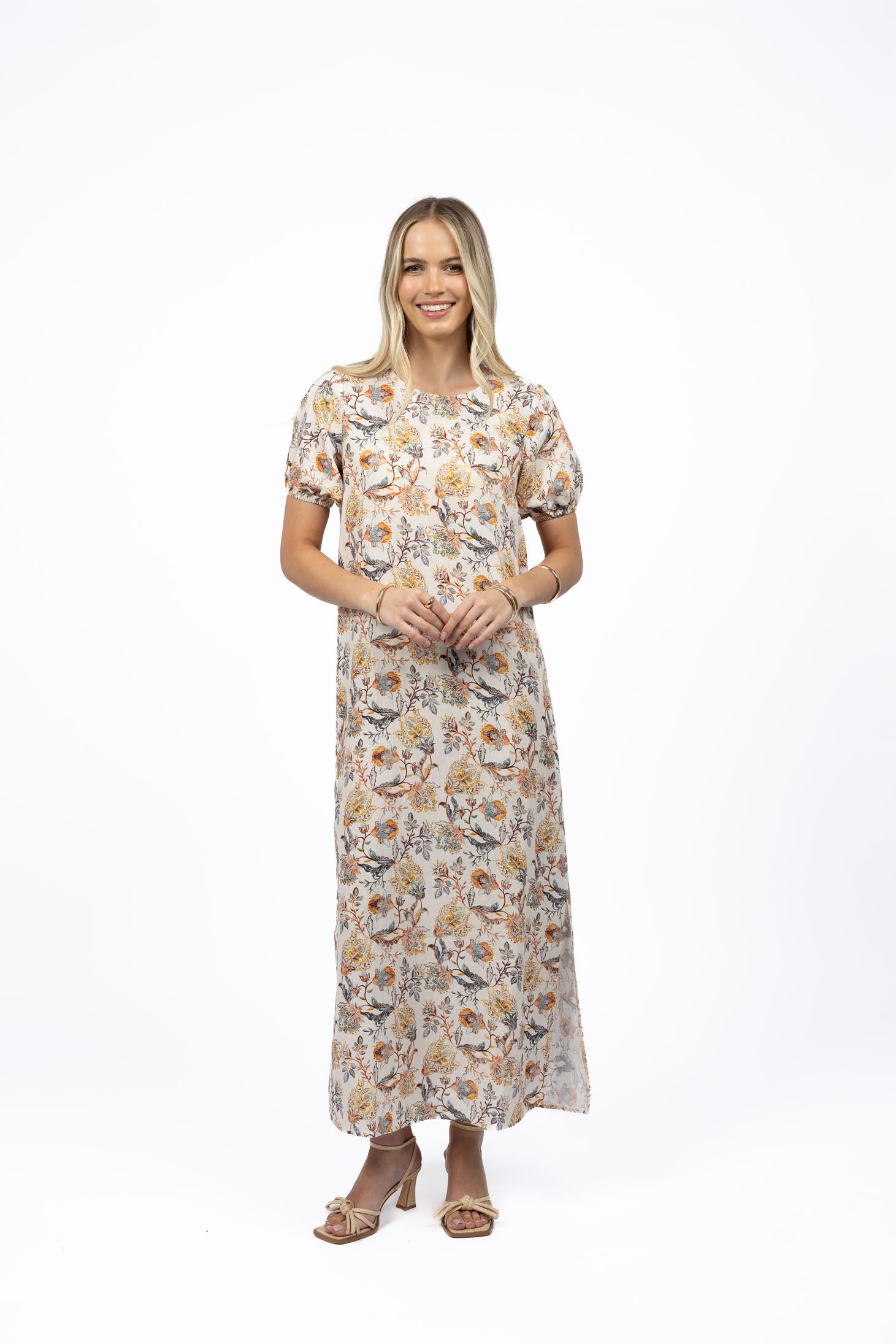Humidity Lillian Dress - Kaffir Print