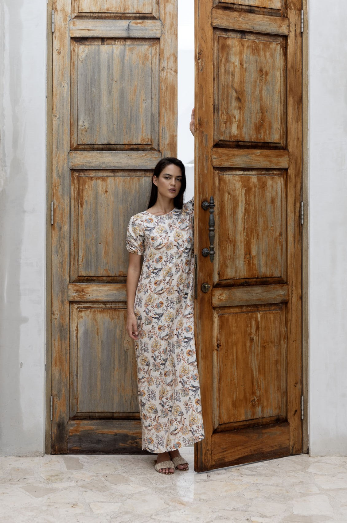 Humidity Lillian Dress - Kaffir Print