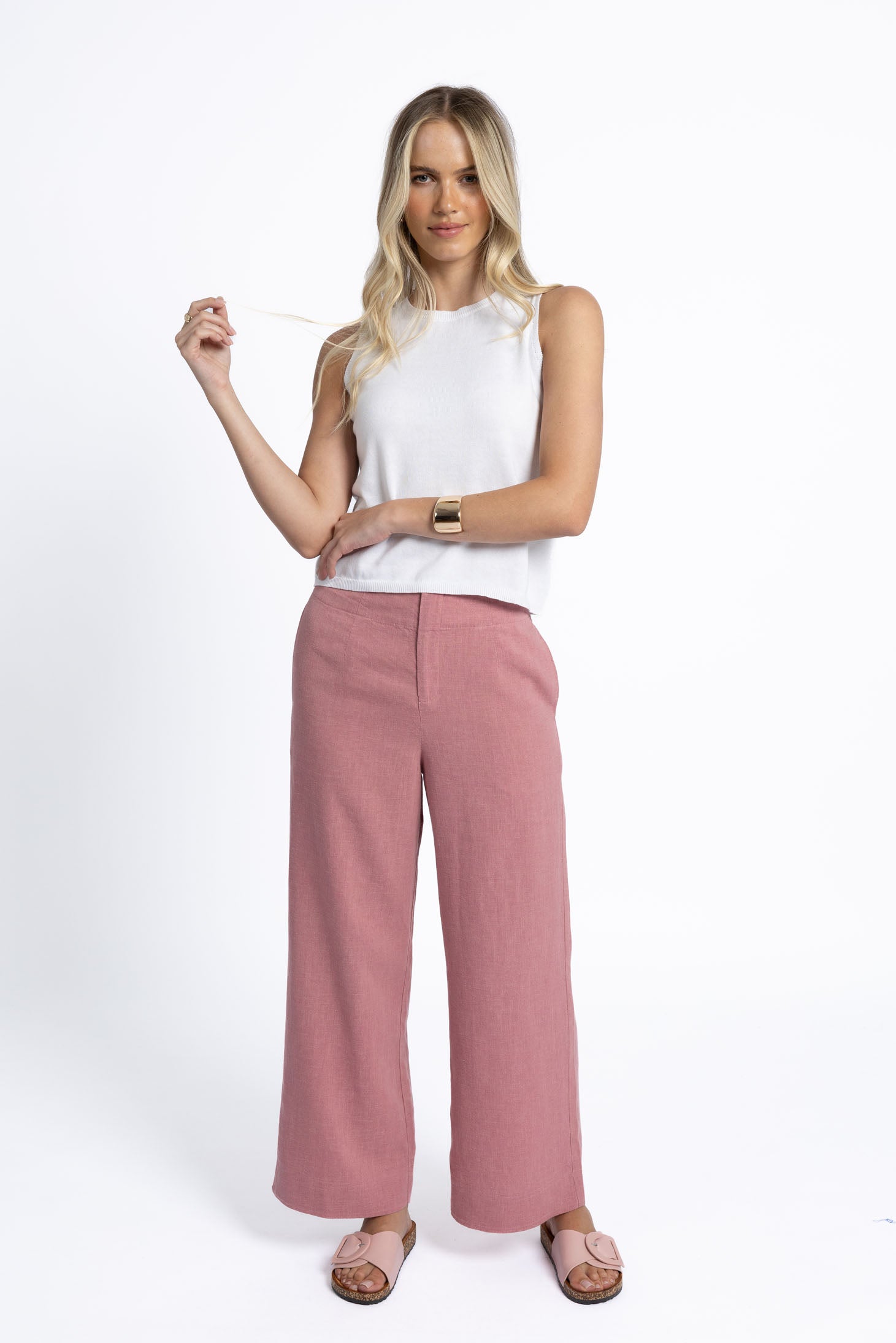 Collette Tank - White