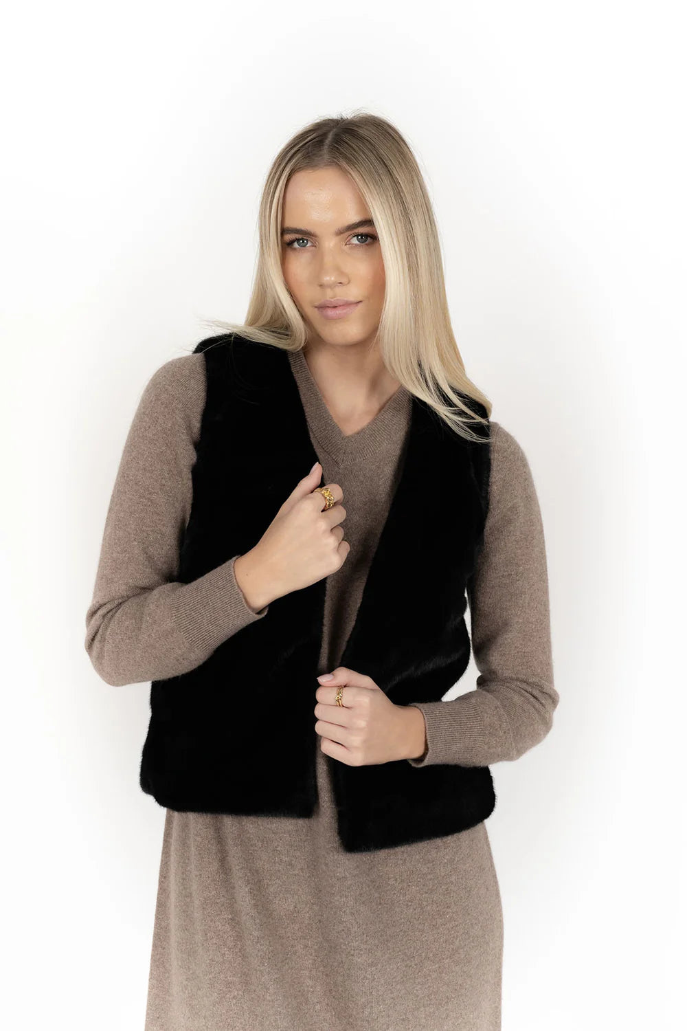 Humidity Vienna Vest - Black
