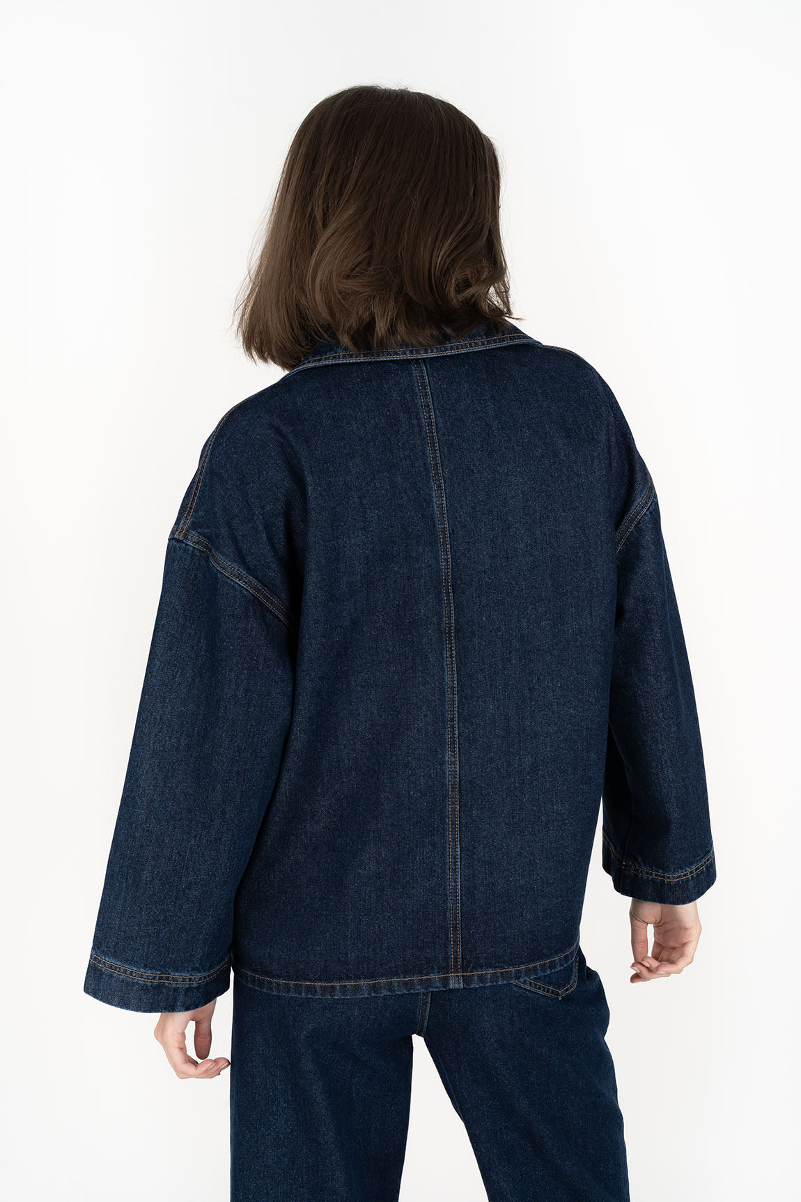 Humidity Loz Denim Jacket - Dark Blue