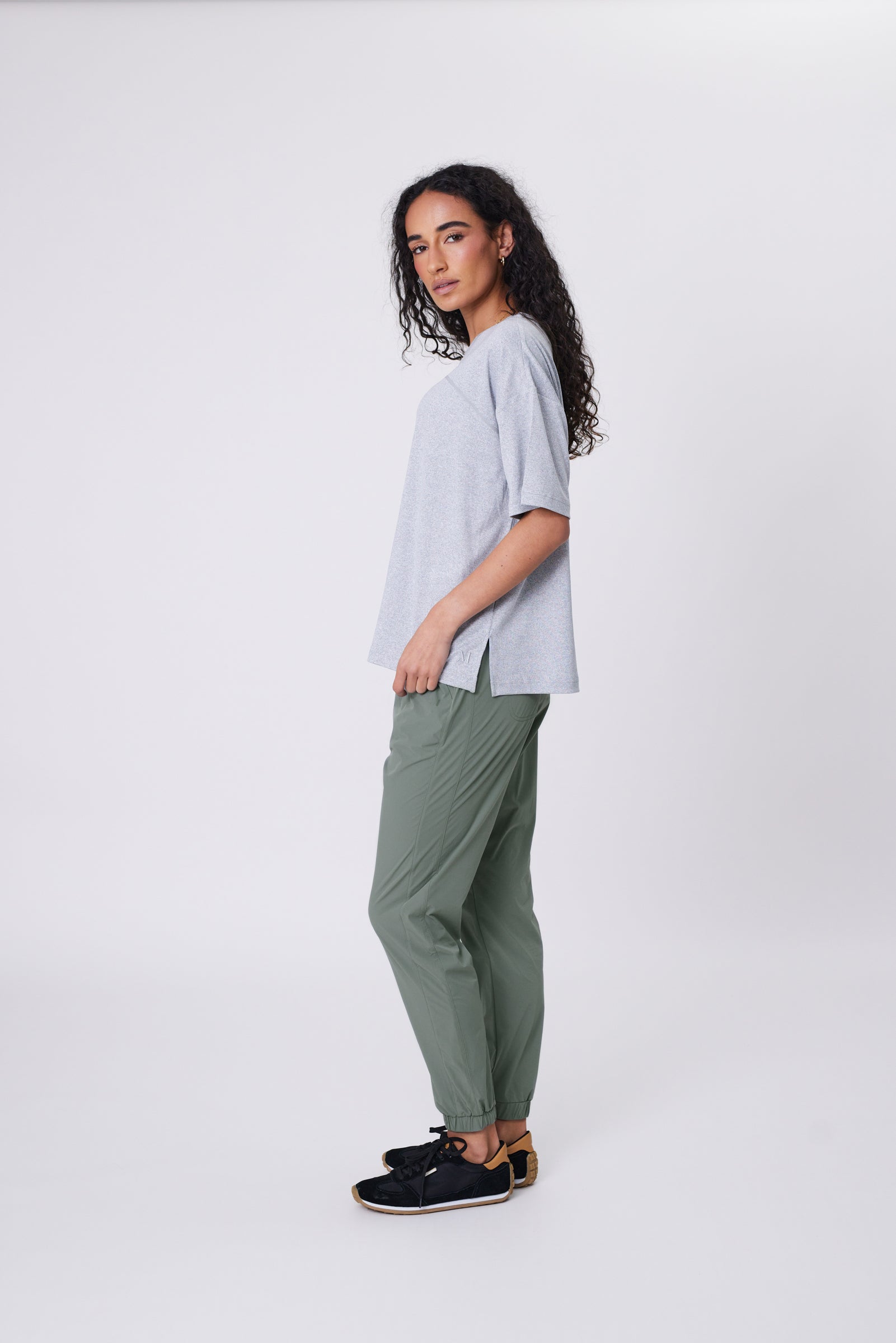 Half Time Short Sleeve Tee - Grey Marle