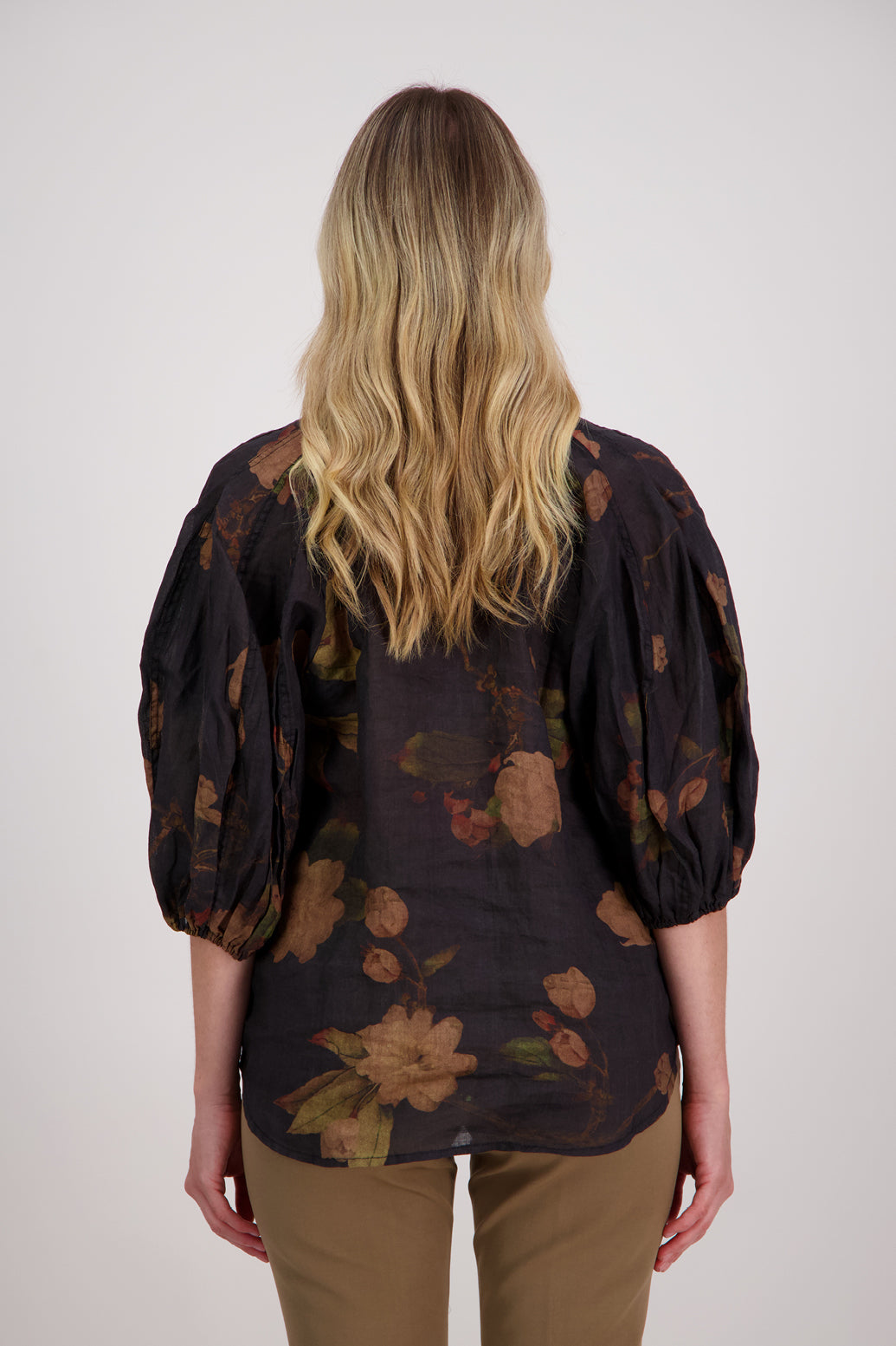 Briarwood Harlow Top - Black Floral