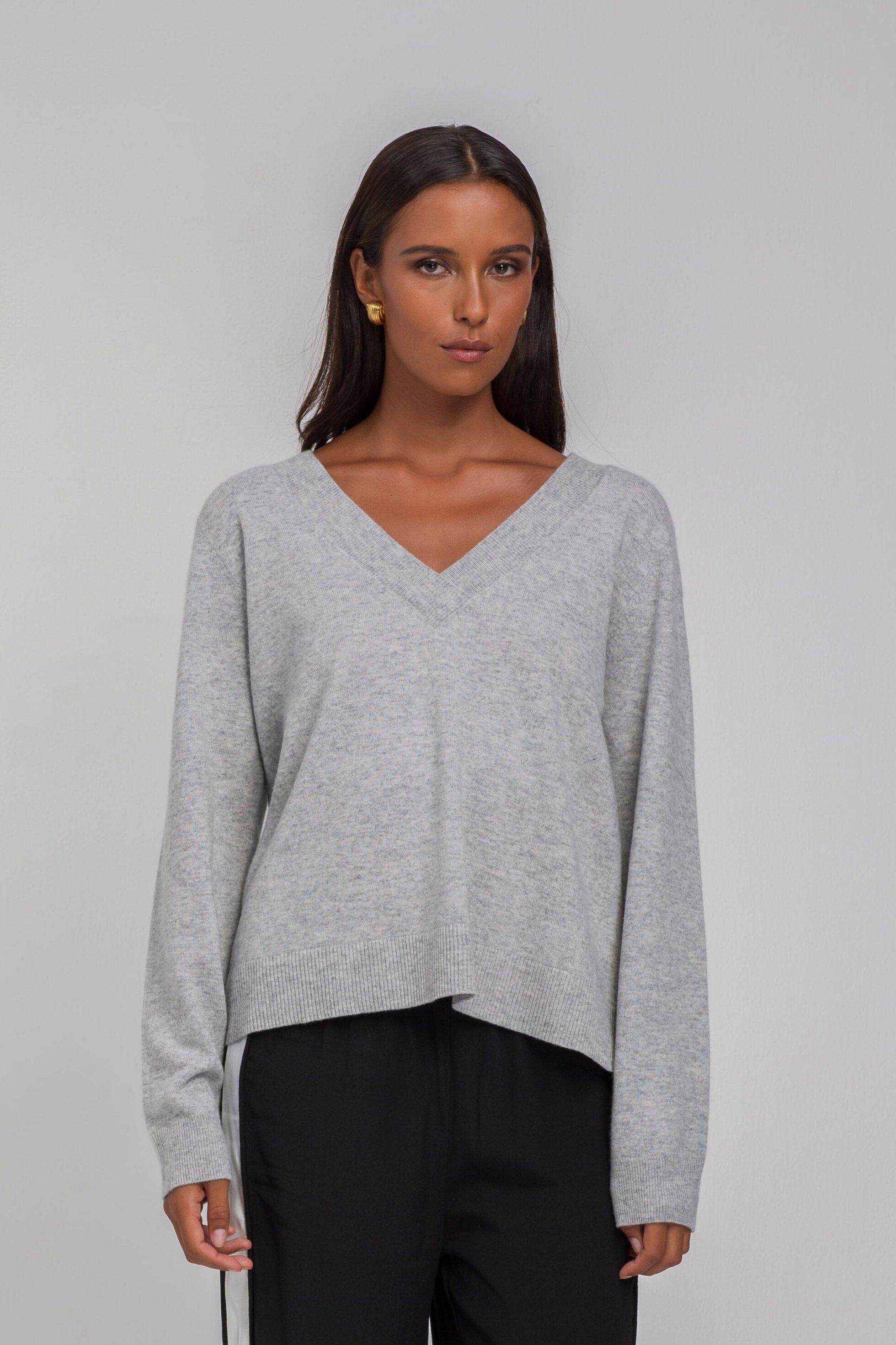 Blak Helios Light Jumper - Grey Marle