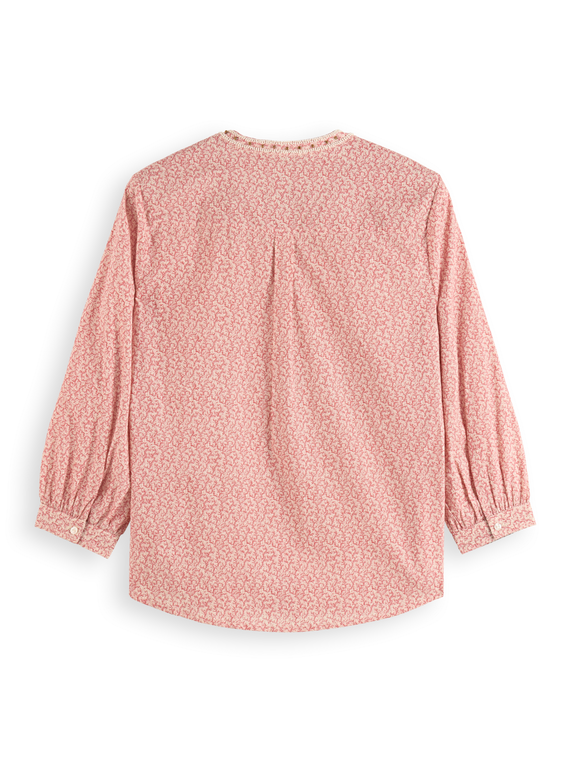 Scotch & Soda Beaded Top Collar - Coral