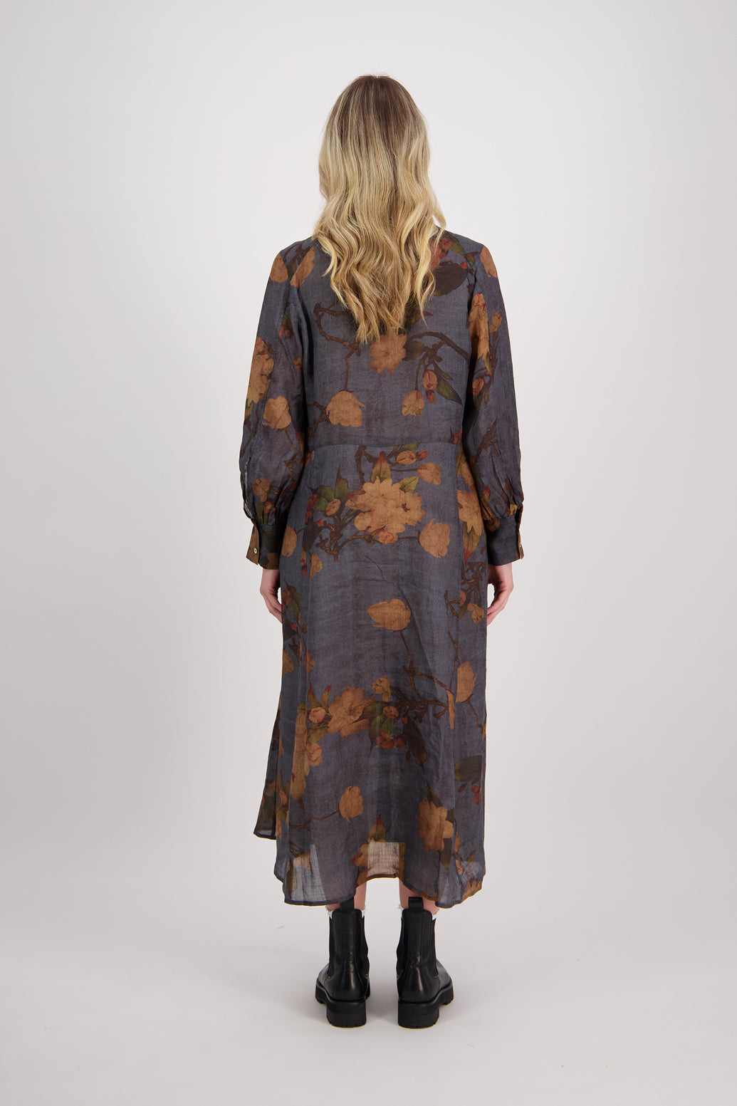 Briarwood Hollie Dress - Petrol Floral