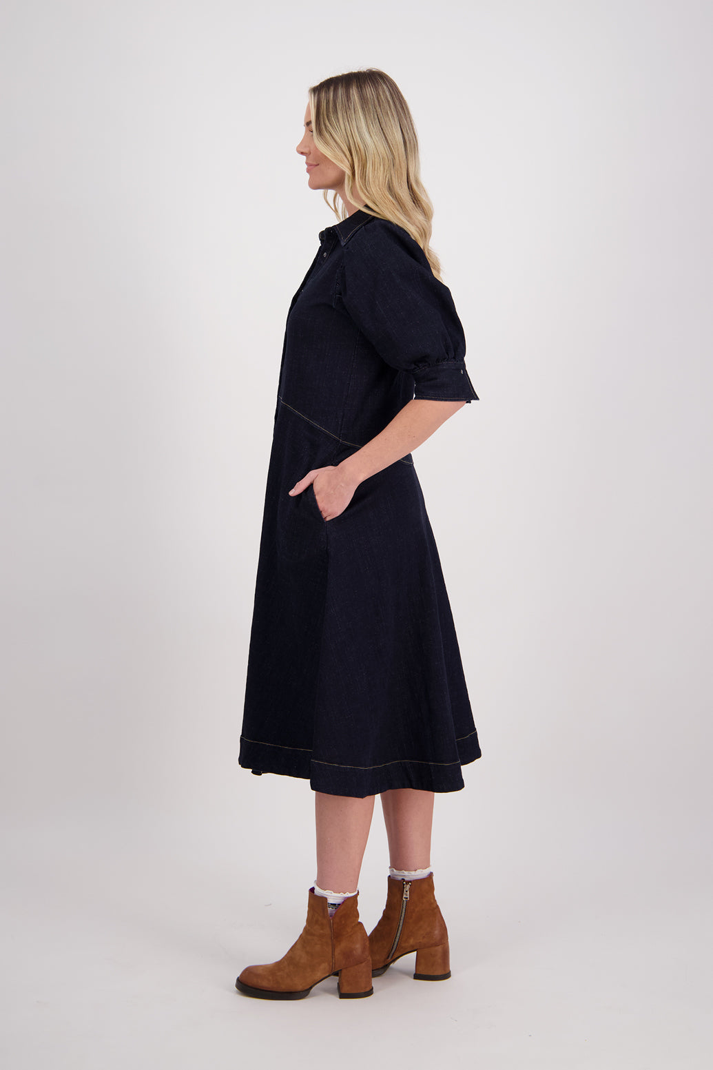 Briarwood Huxley Dress - Denim