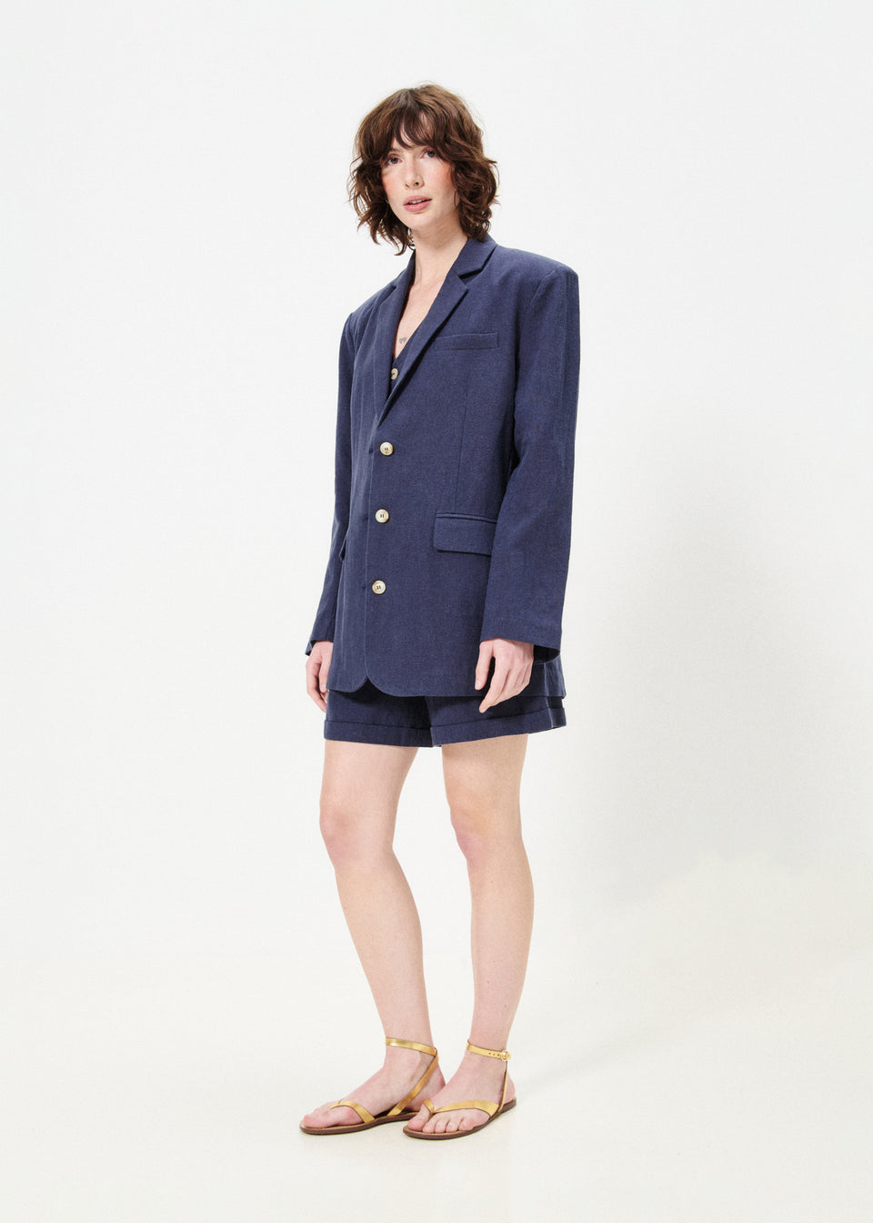 FRNCH Noemie Blazer - Bleumarine