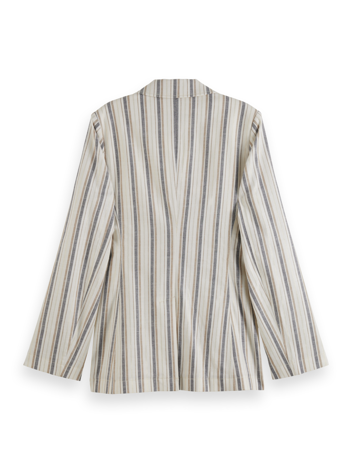 Scotch & Soda Lurex Linen Blend Stripe Blazer