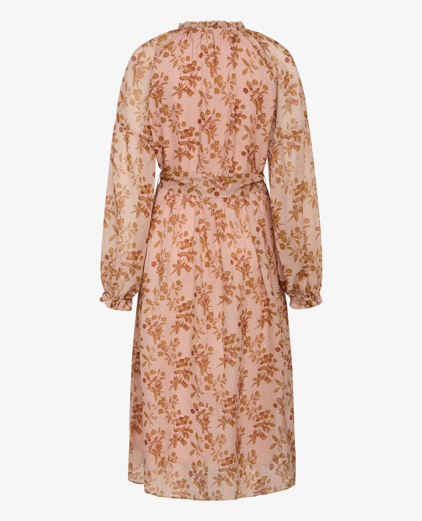 Noa Noa Nicoline Print Dress - Rose/ Brown