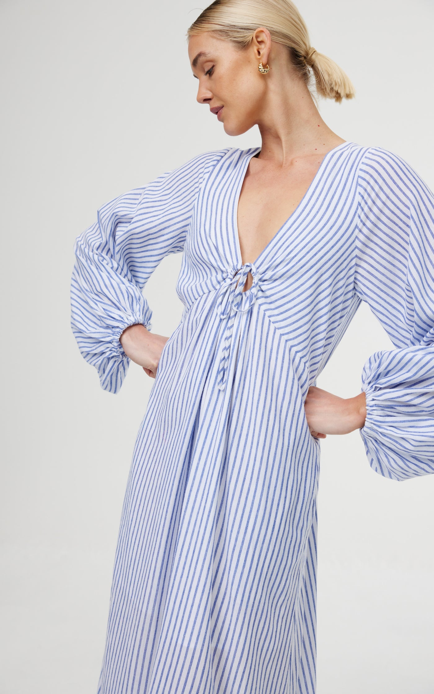 Kinney Marais Dress - Sea Stripe