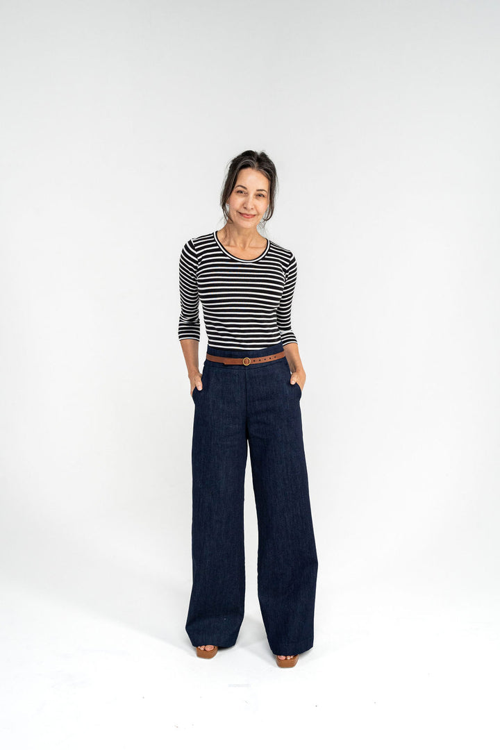 Tanya Carlson Evie Top - Stripe