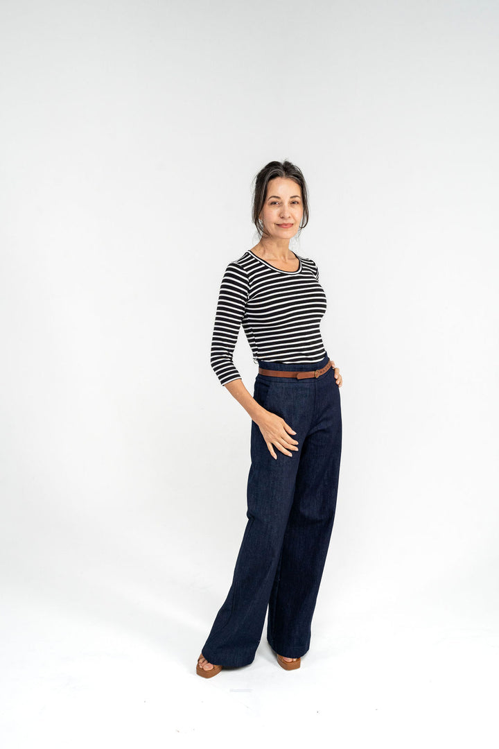 Tanya Carlson Evie Top - Stripe