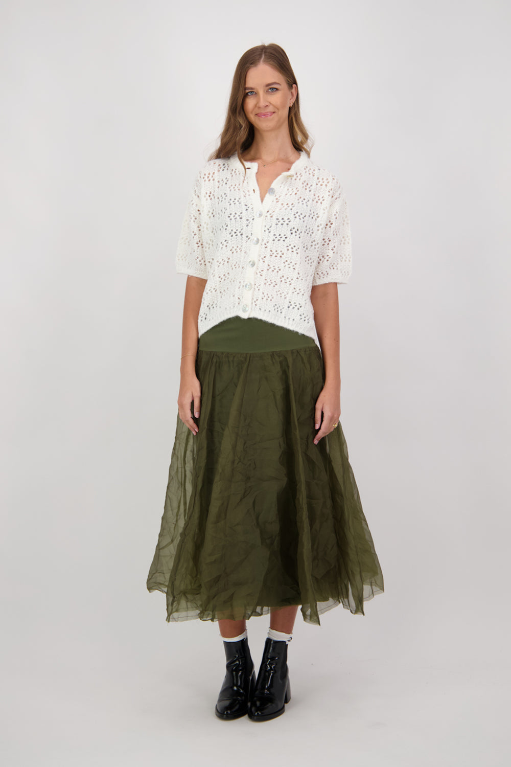 Briarwood Chanel Skirt - Khaki