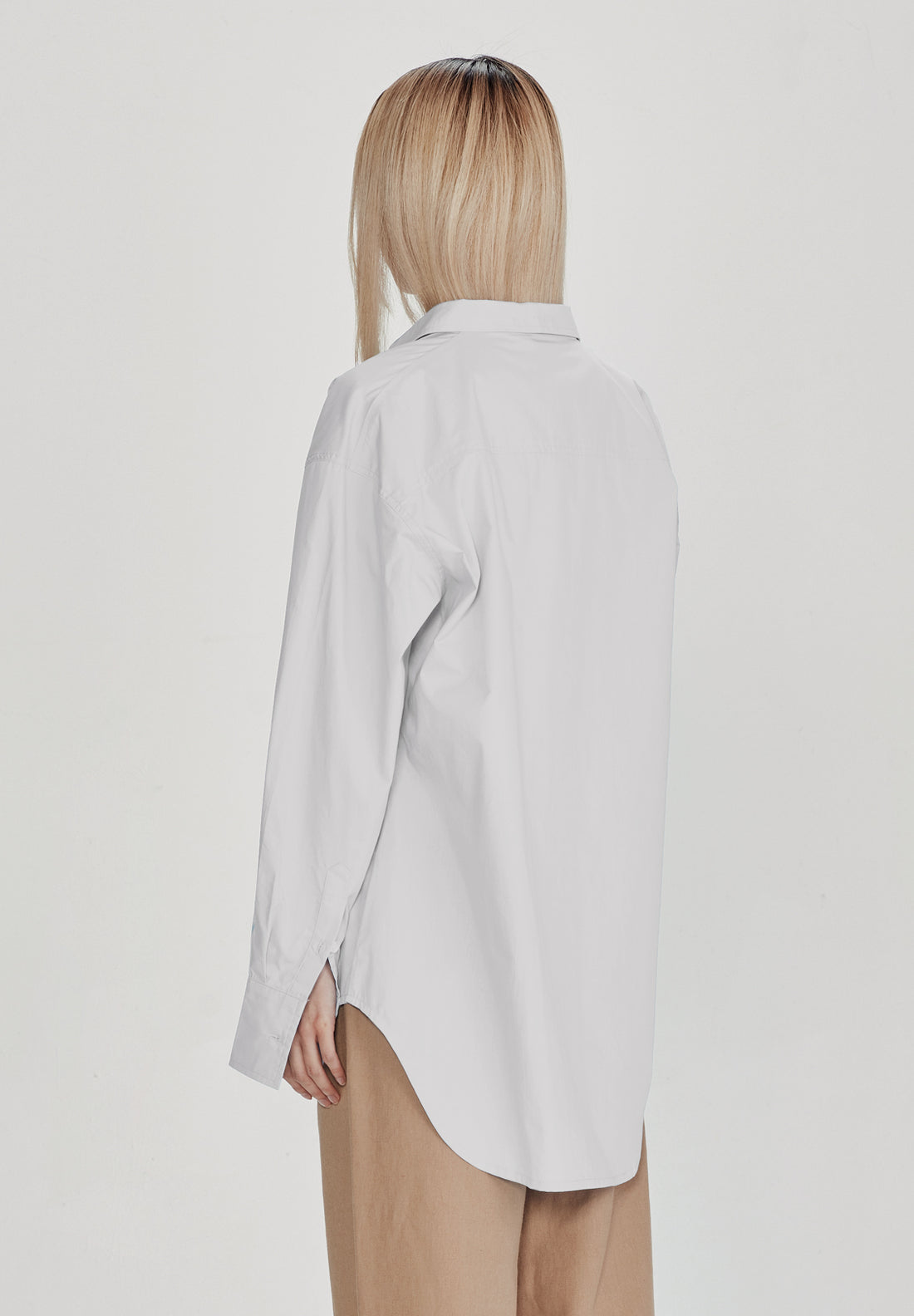 Commoners Oversized Poplin Shirt - White