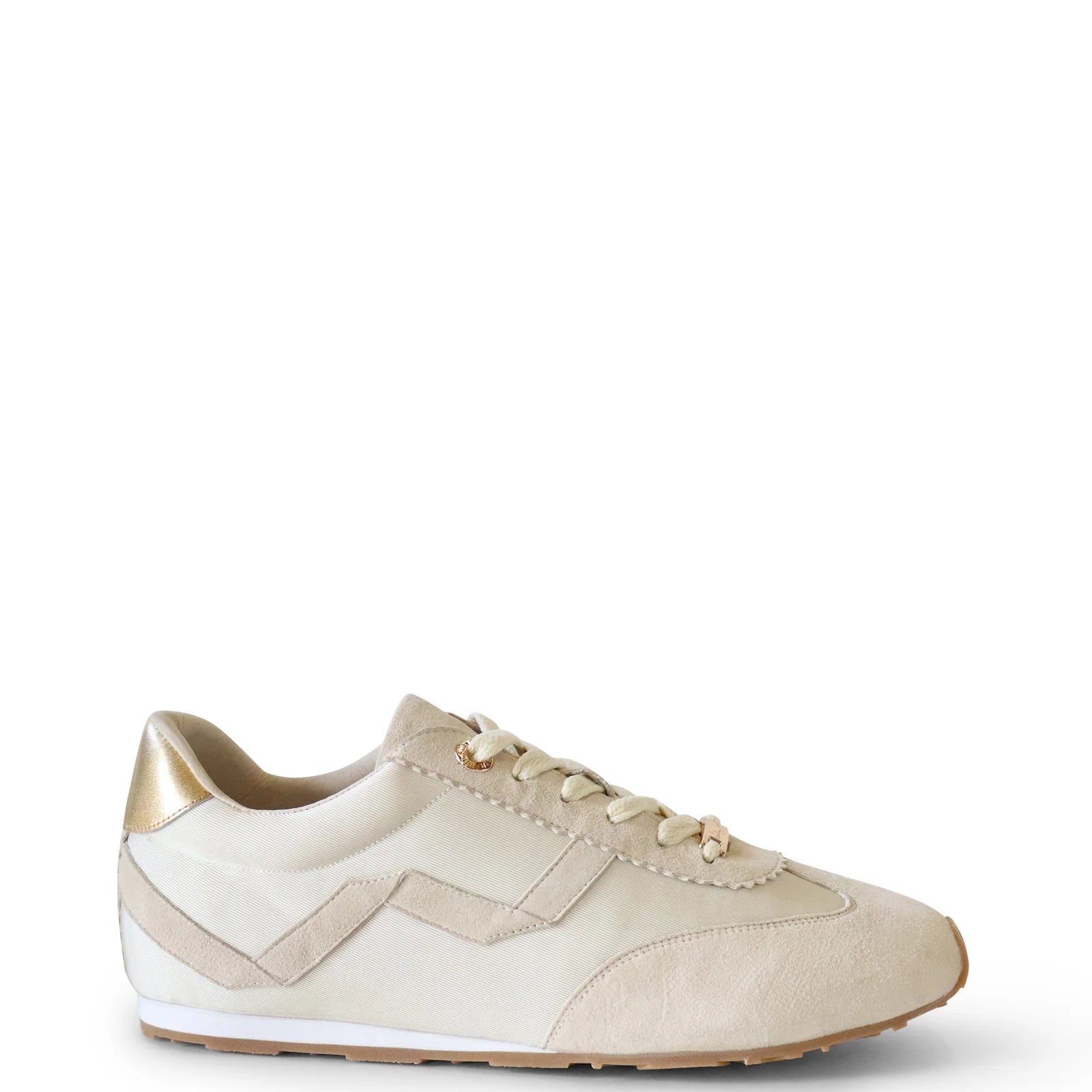 Daniela Sneaker - Stone Textile/Suede
