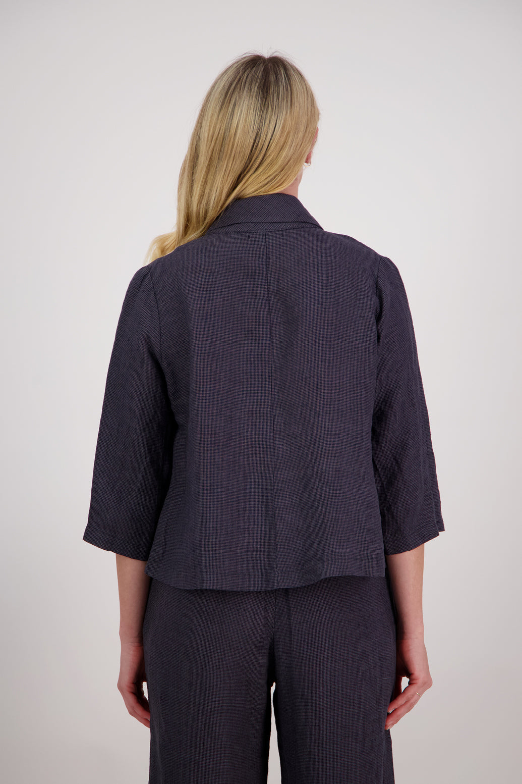 Briarwood Jemima Linen Jacket - Black