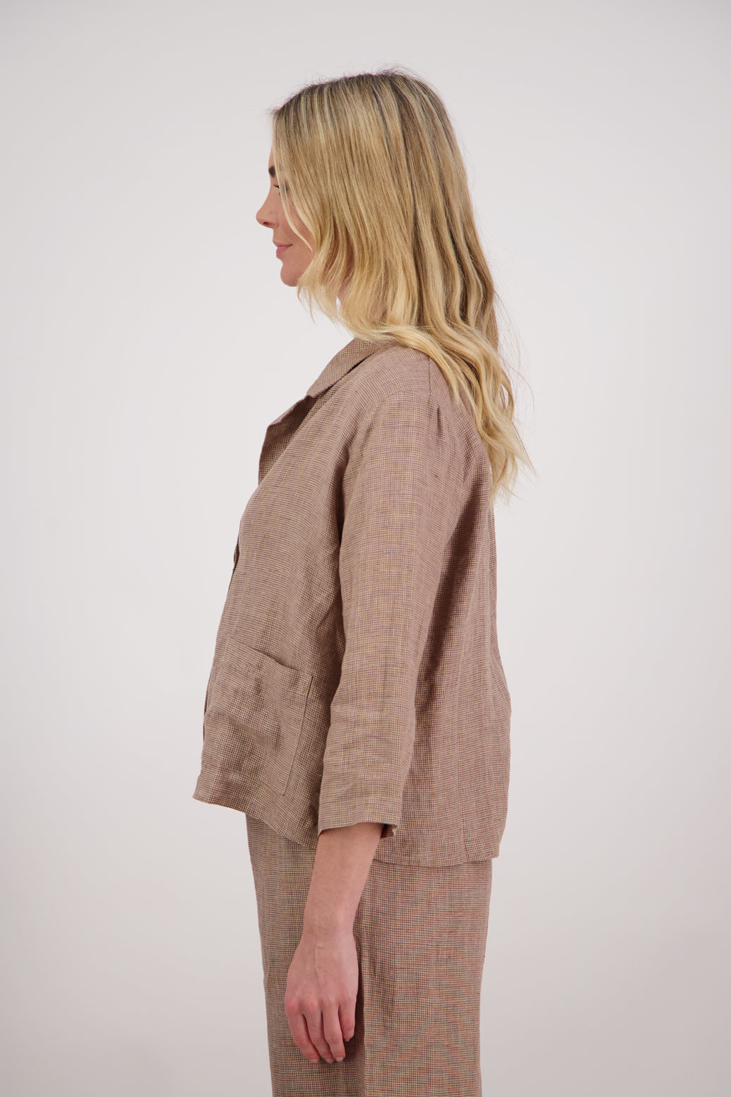 Briarwood Jemima Linen Jacket - Camel