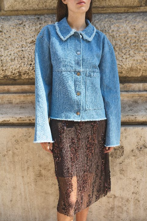 Karen By Simonsen Urbana Shirt - Medium Blue
