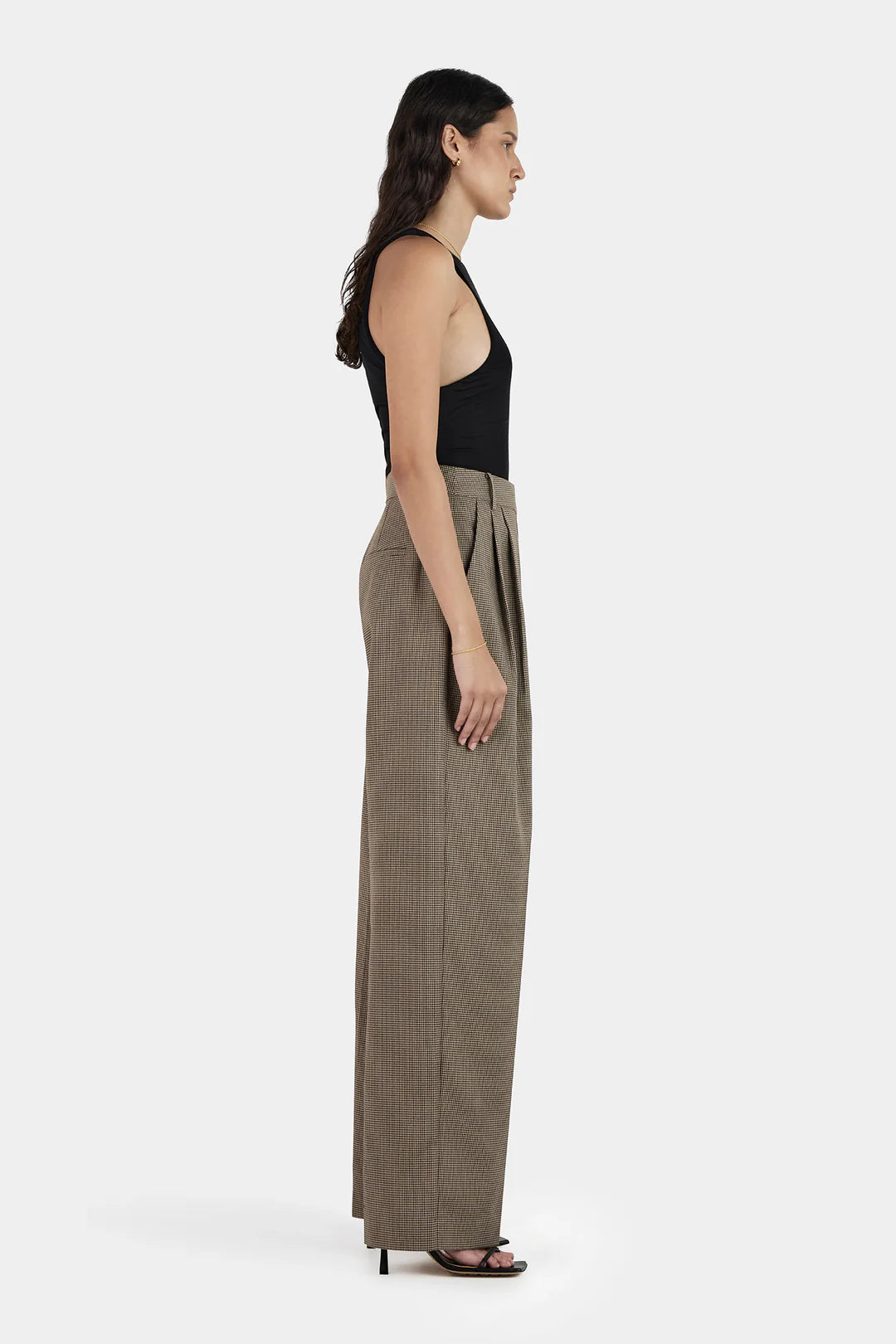 Hansel & Gretel Hamilton Suit Pant - Chestnut Check