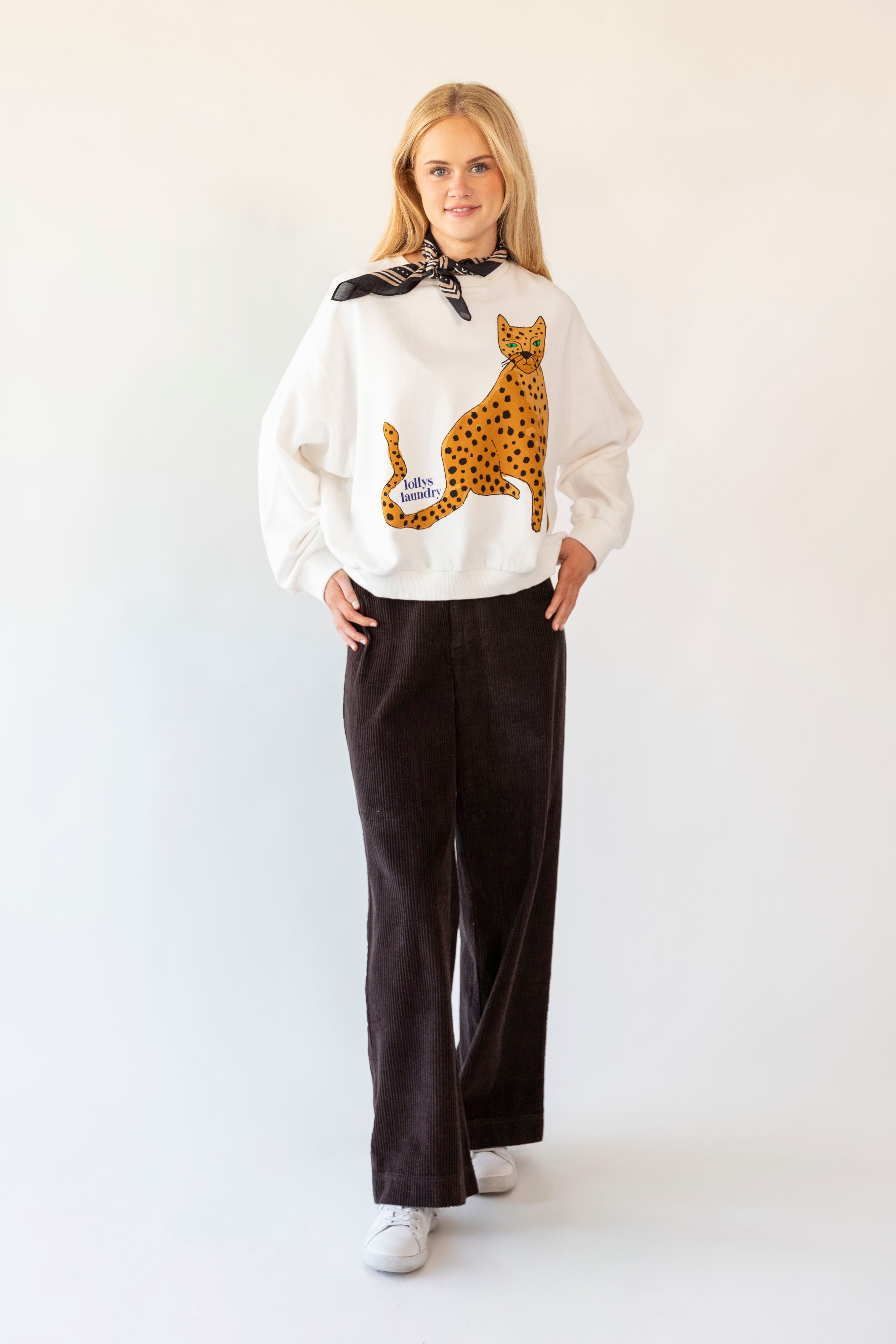 Sydney Leopard Sweatshirt