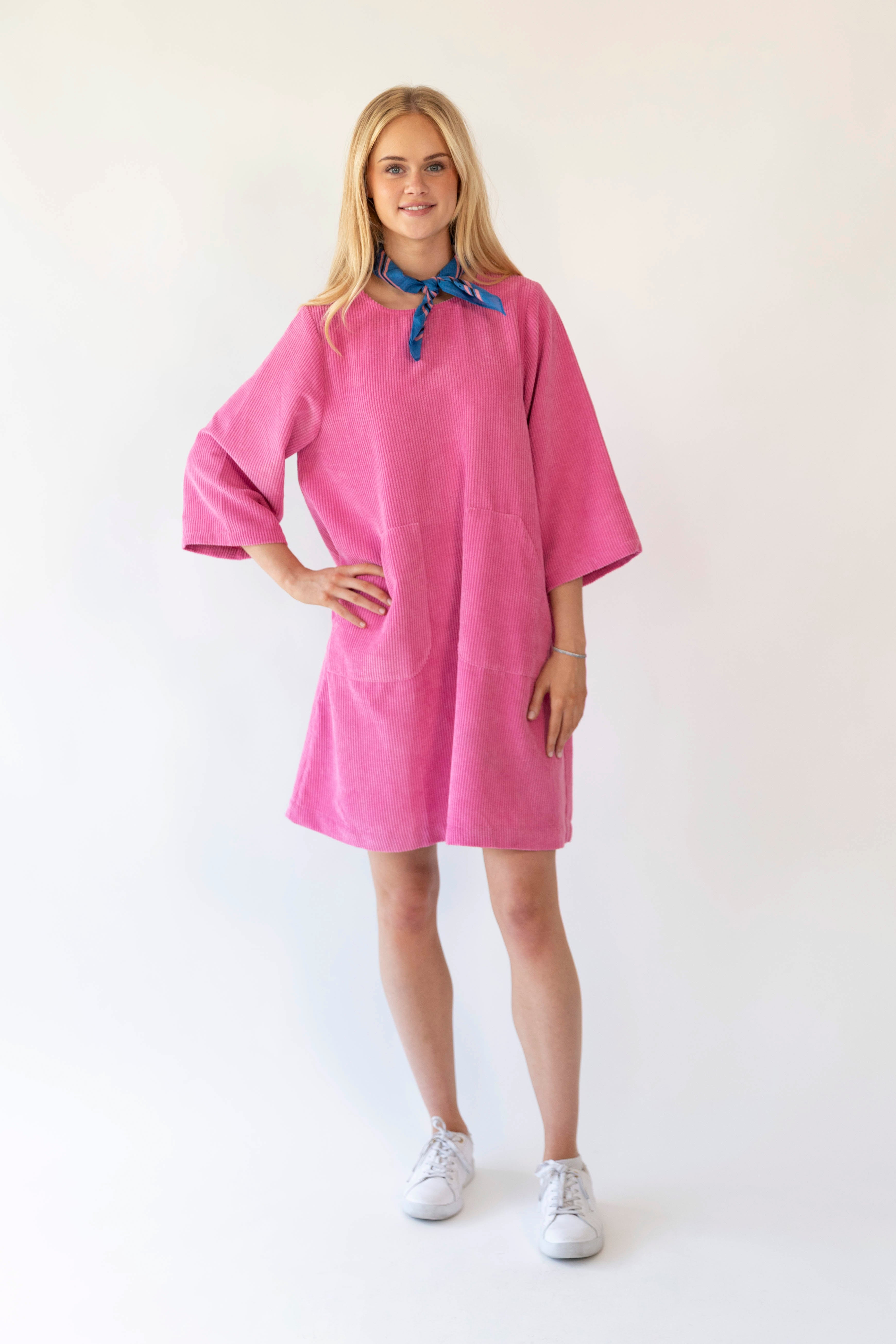 Carla Short Dress - Pink