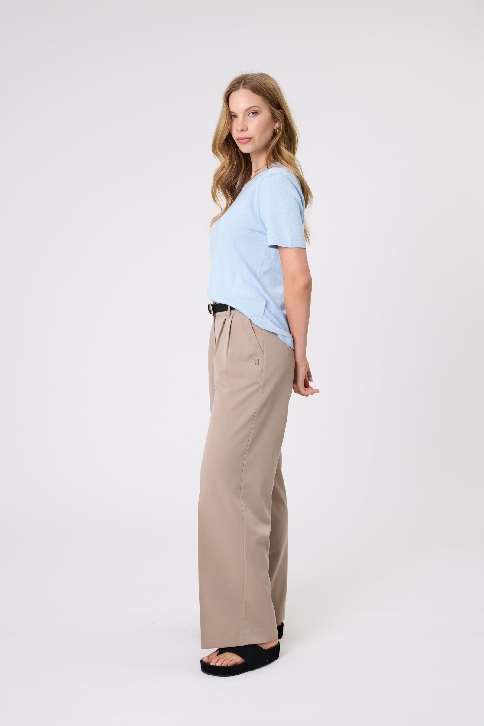 Marlow Mode Pant - Ecru