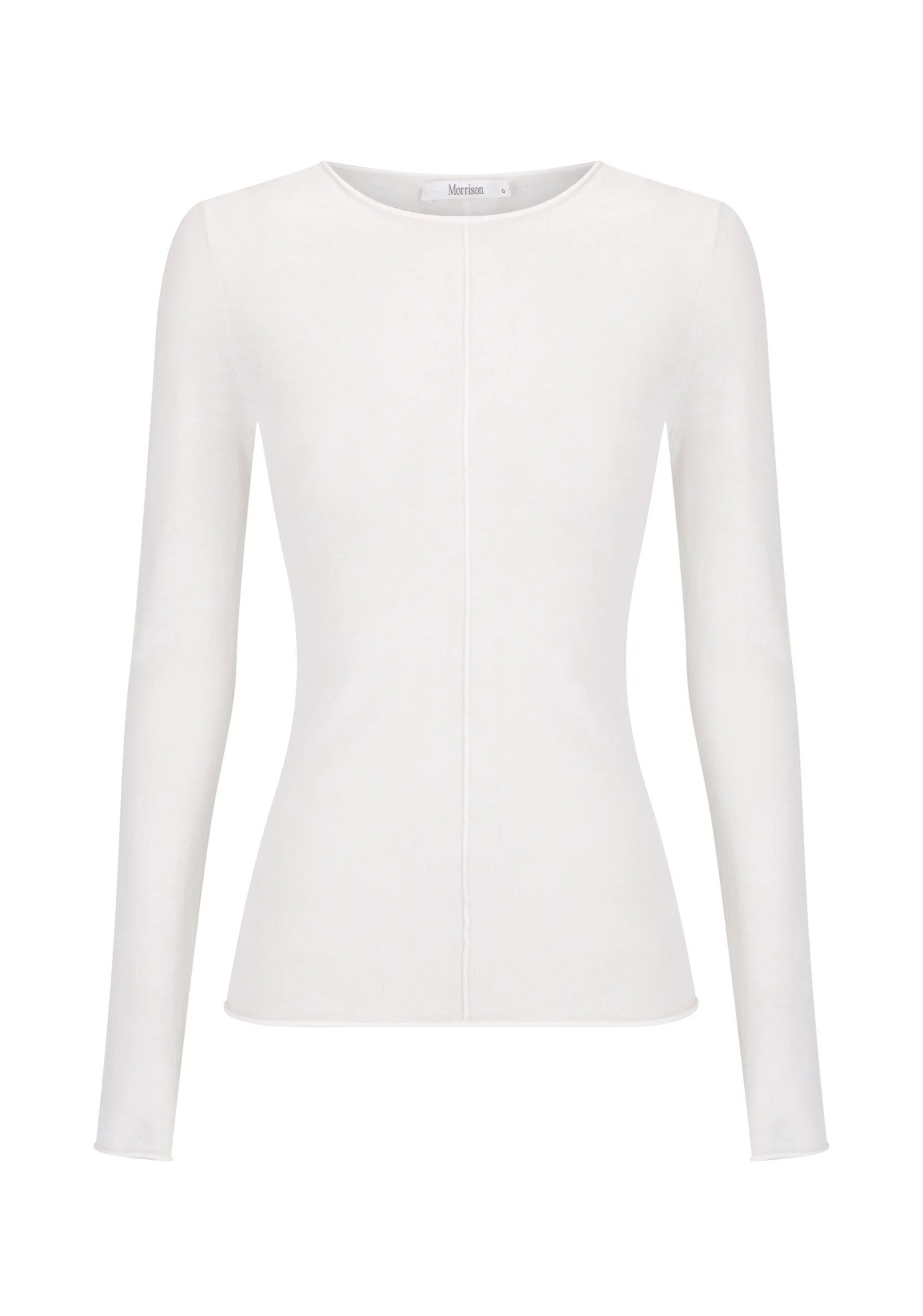 Morrison Aston Knit Pullover - White