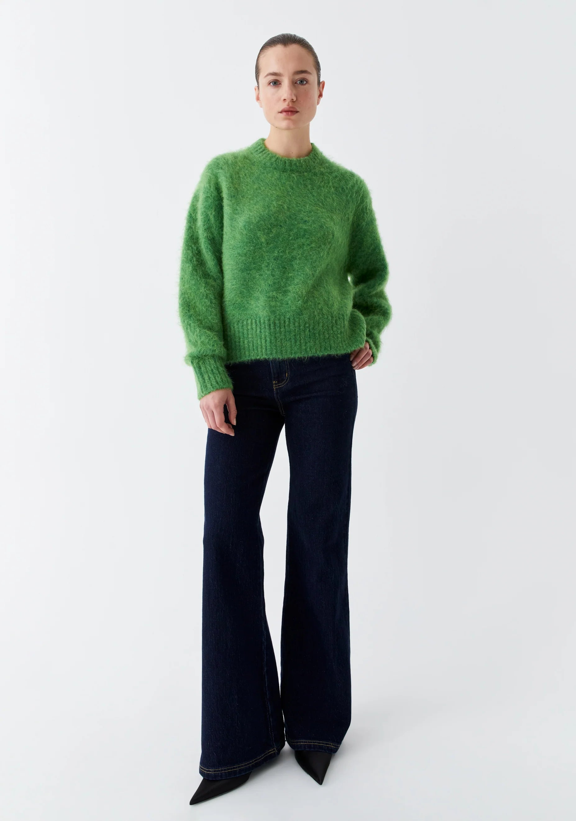 Morrison Riley Knit Pullover - Wasabi
