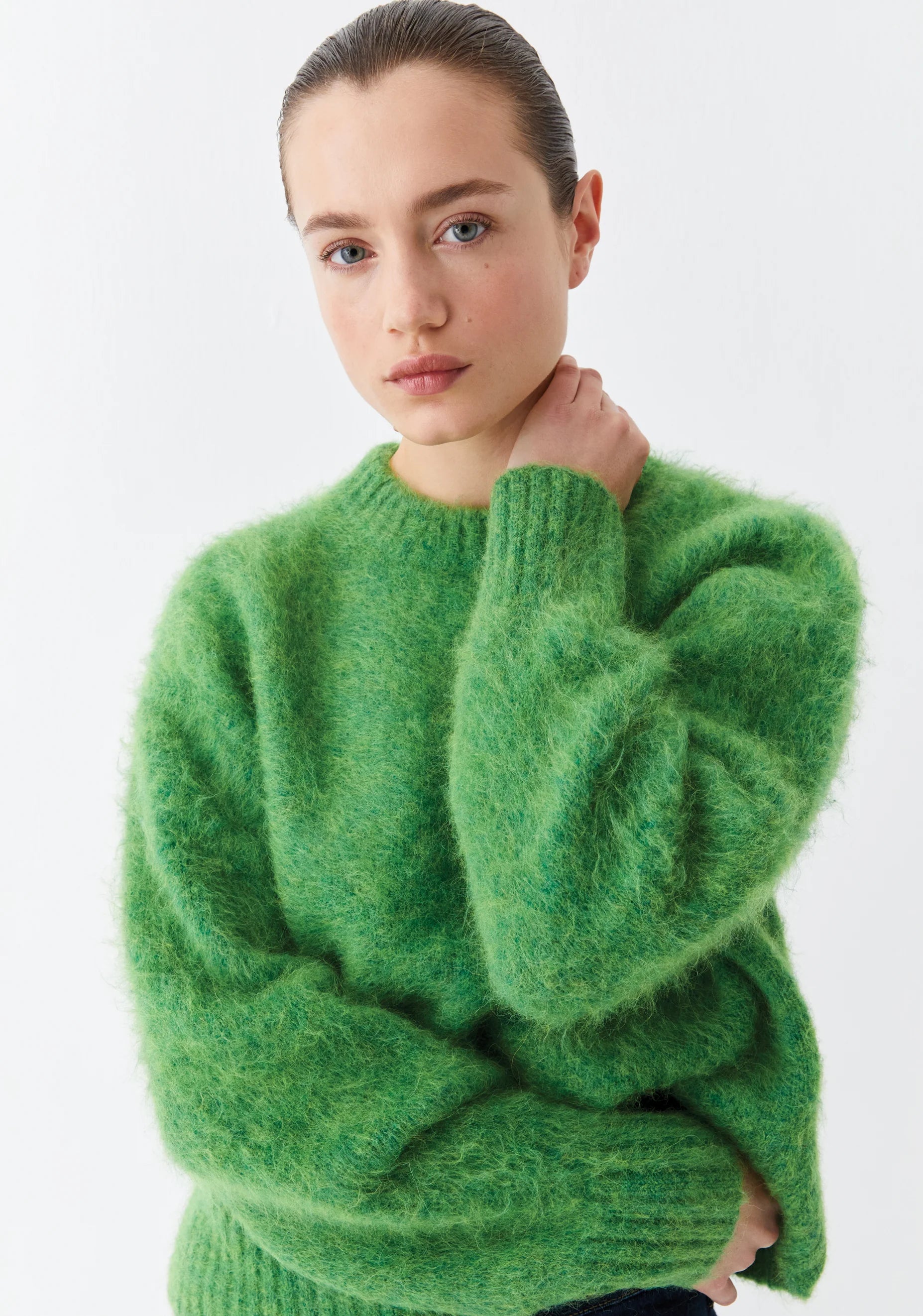 Morrison Riley Knit Pullover - Wasabi