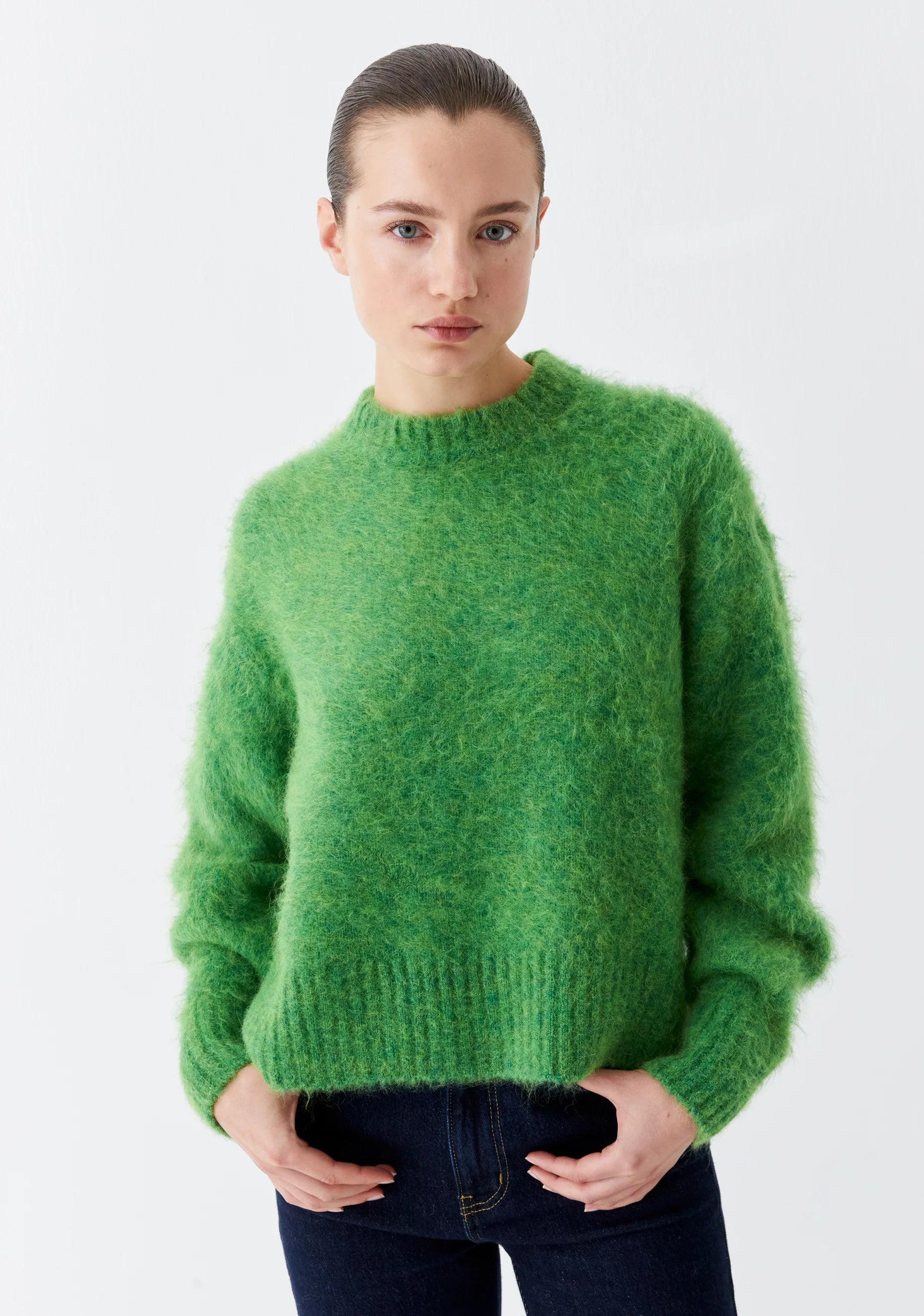 Morrison Riley Knit Pullover - Wasabi
