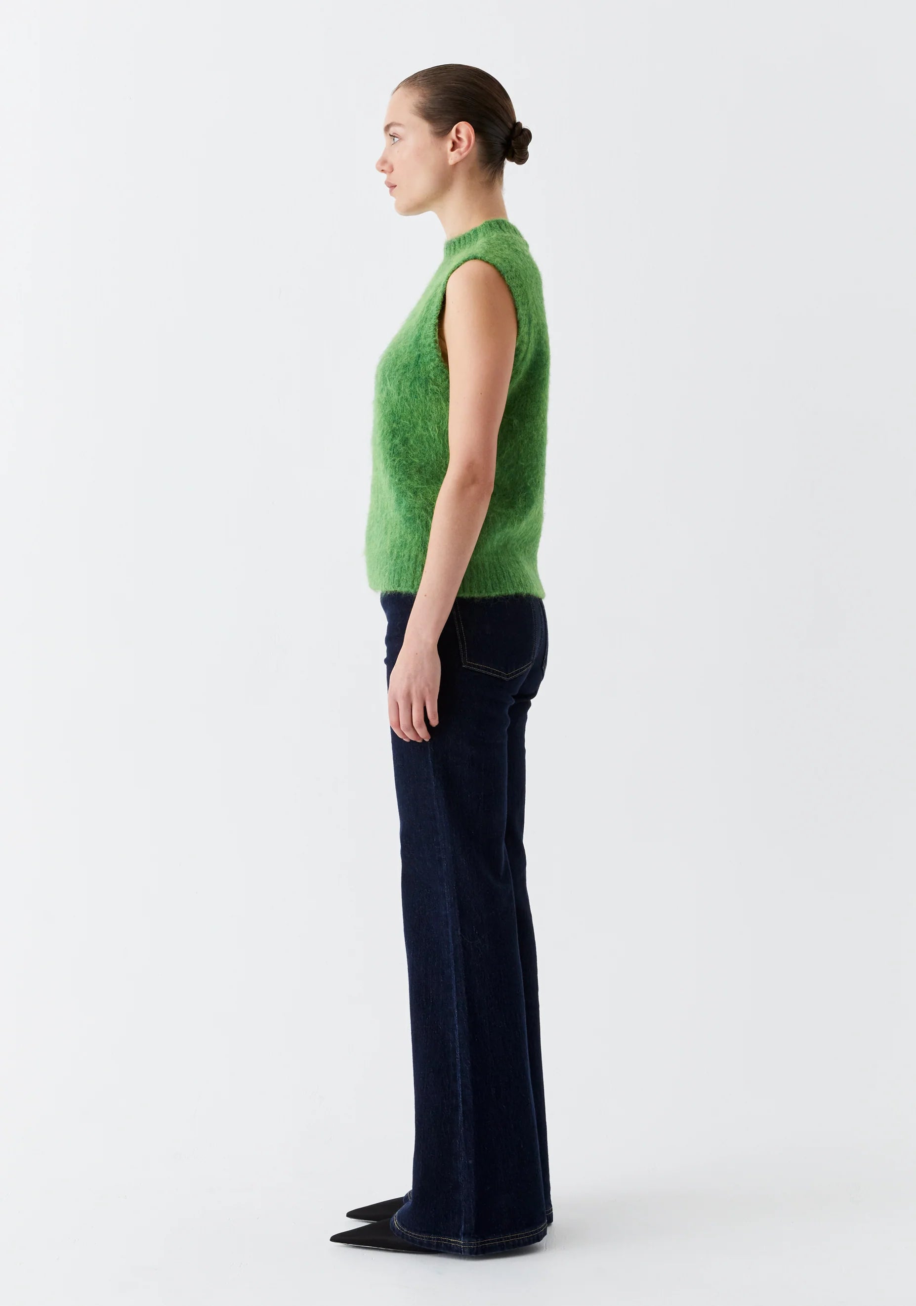 Morrison Riley Pullover Vest - Wasabi