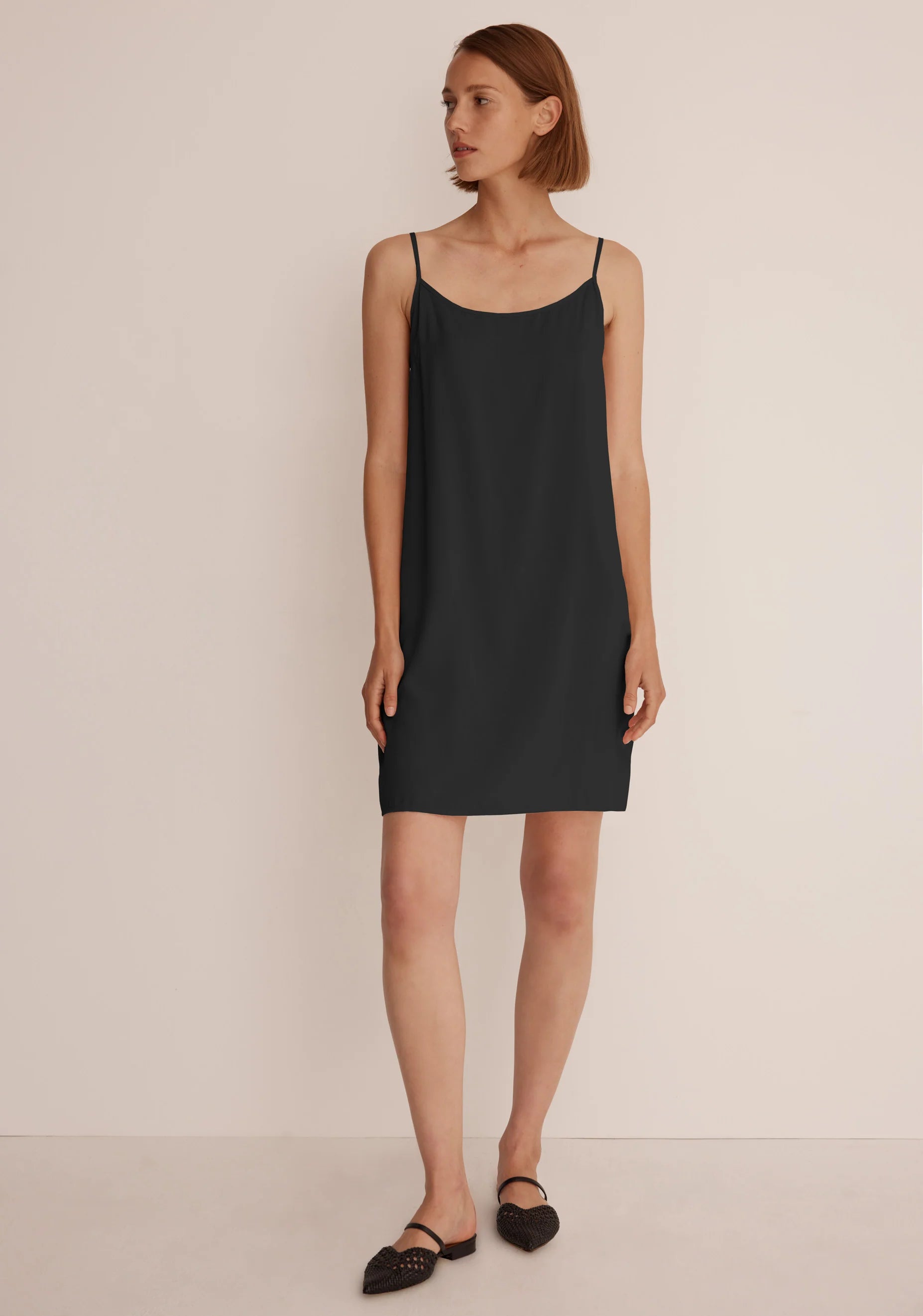 Morrison Oden Slip Dress - Black