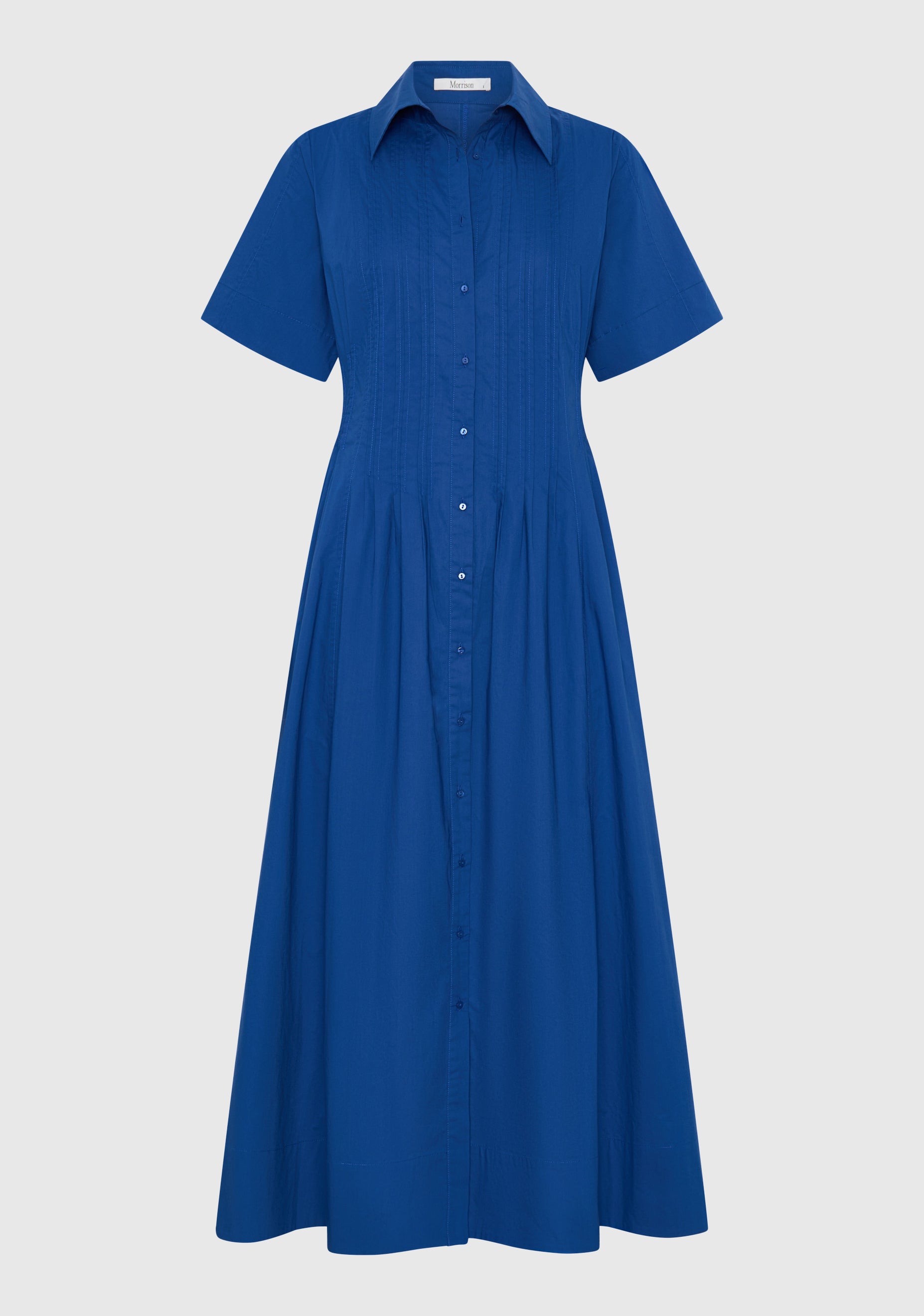 Morrison Arabella Shirt Dress - Cobalt