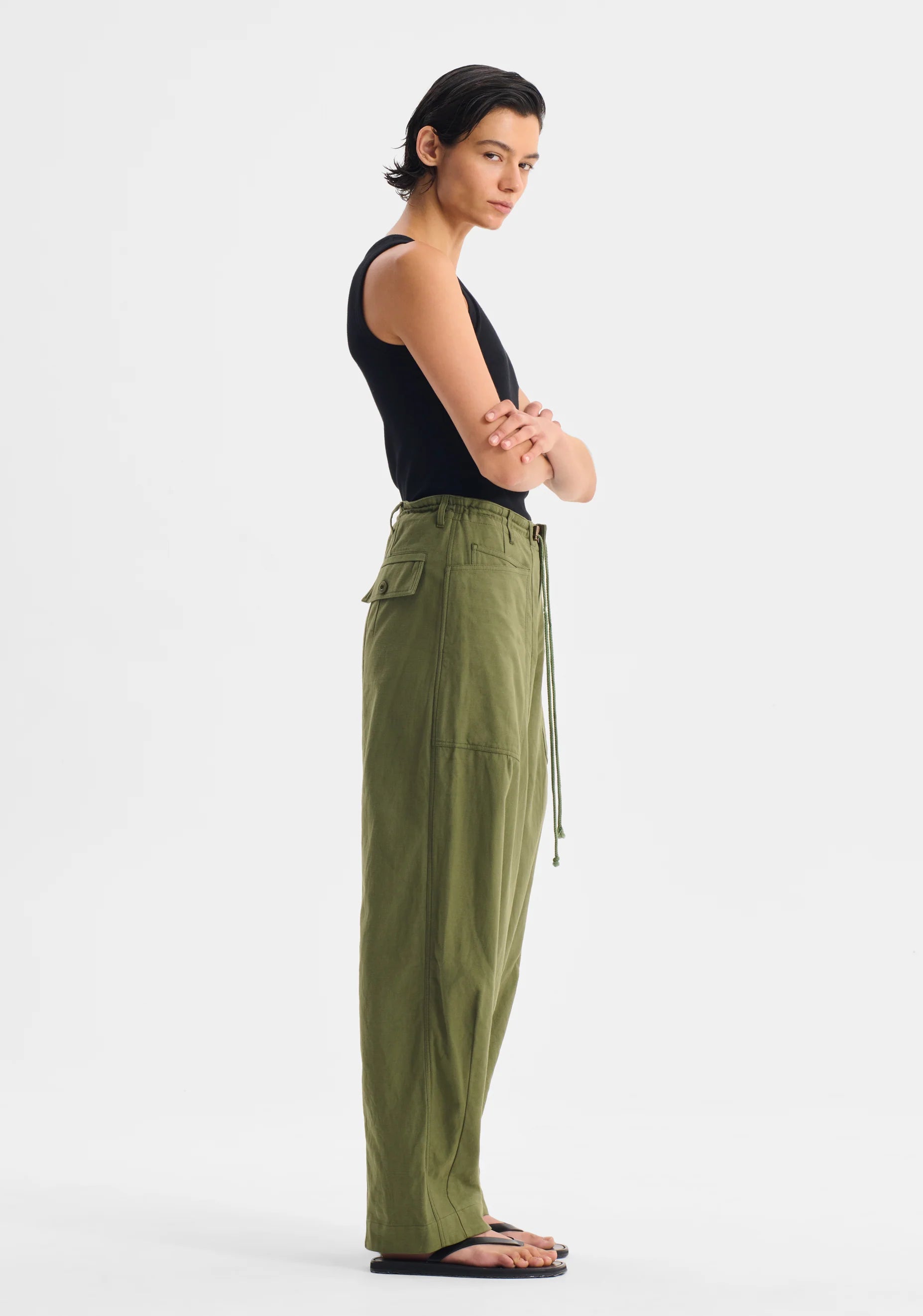 Charlie Cargo Pant - Khaki