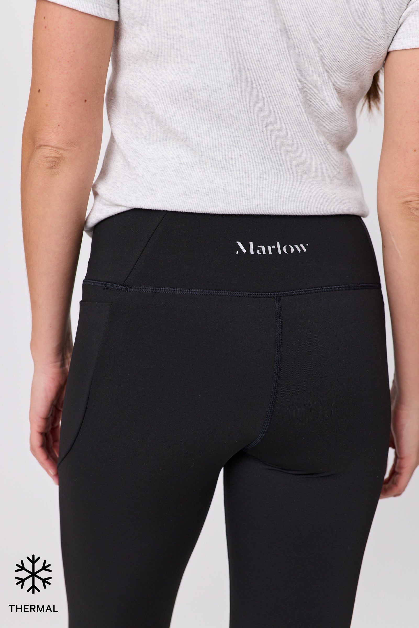 Marlow Thermal Pace Full Legging - Black