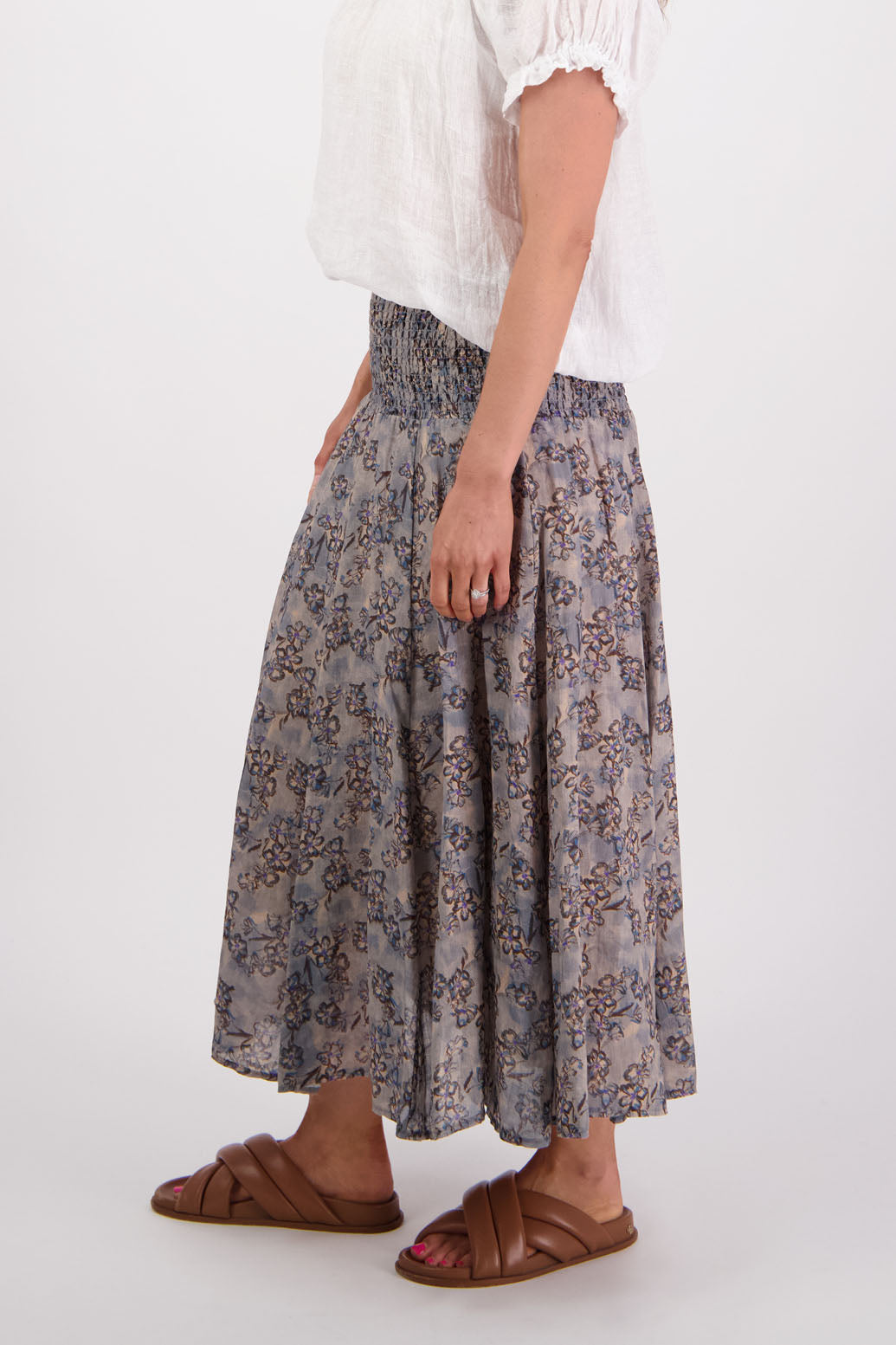 Briarwood Pandora Skirt - Denim Daisy