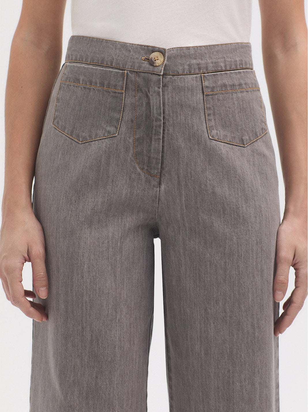 Grey Denim Jeans