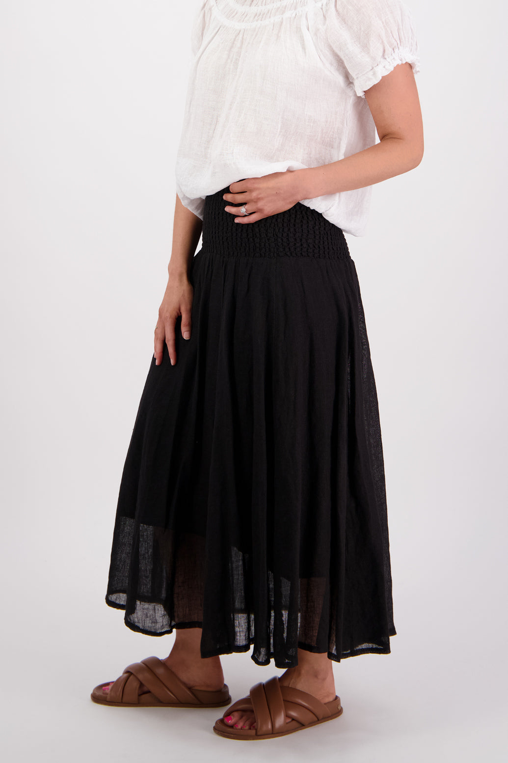 Briarwood Parson Skirt - Black