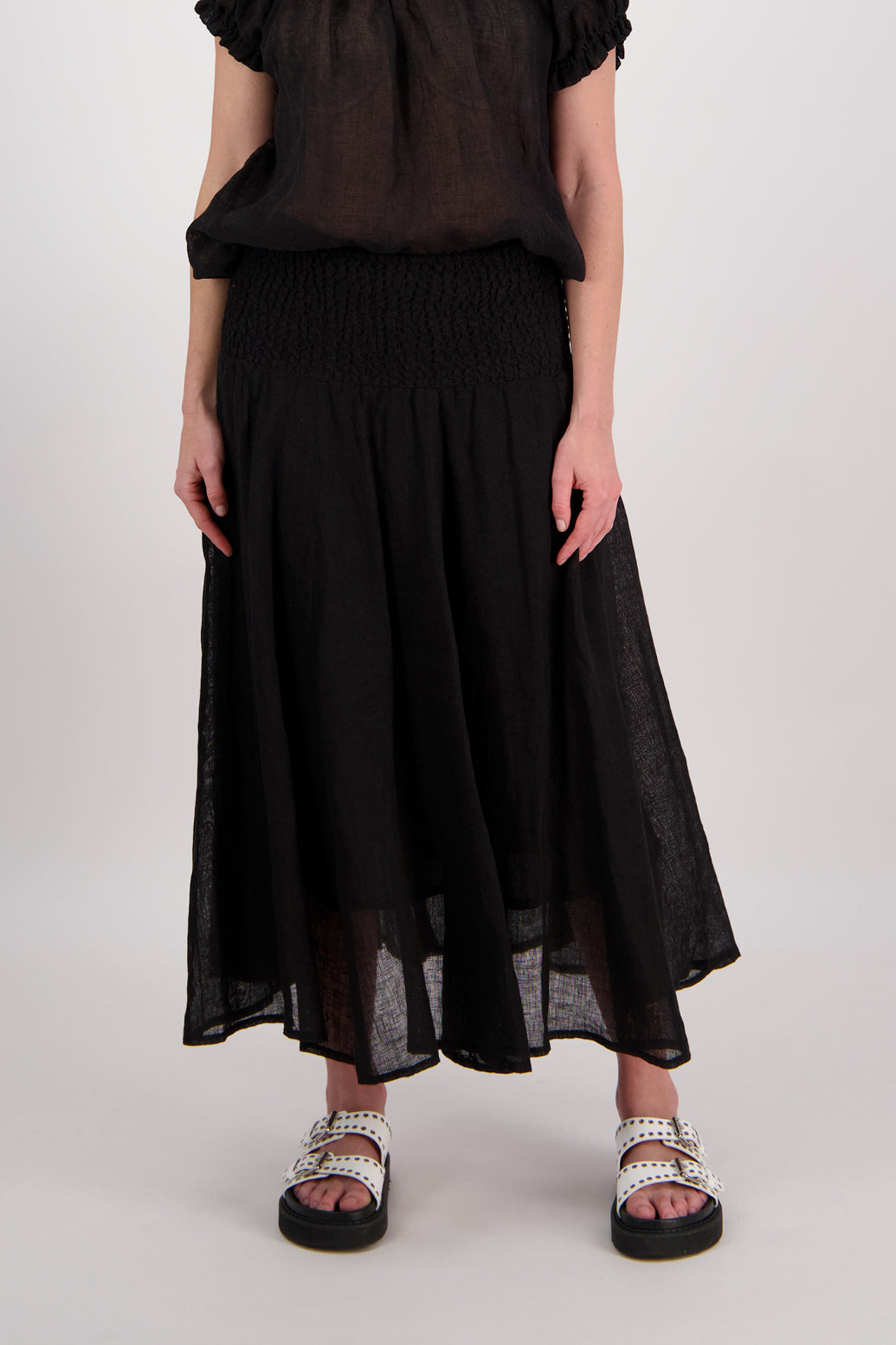 Briarwood Parson Skirt - Black