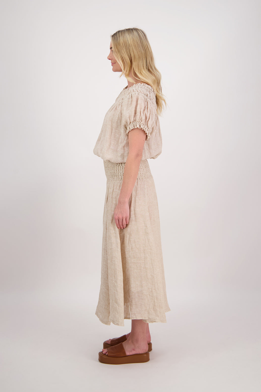 Briarwood Parson Skirt - Natural